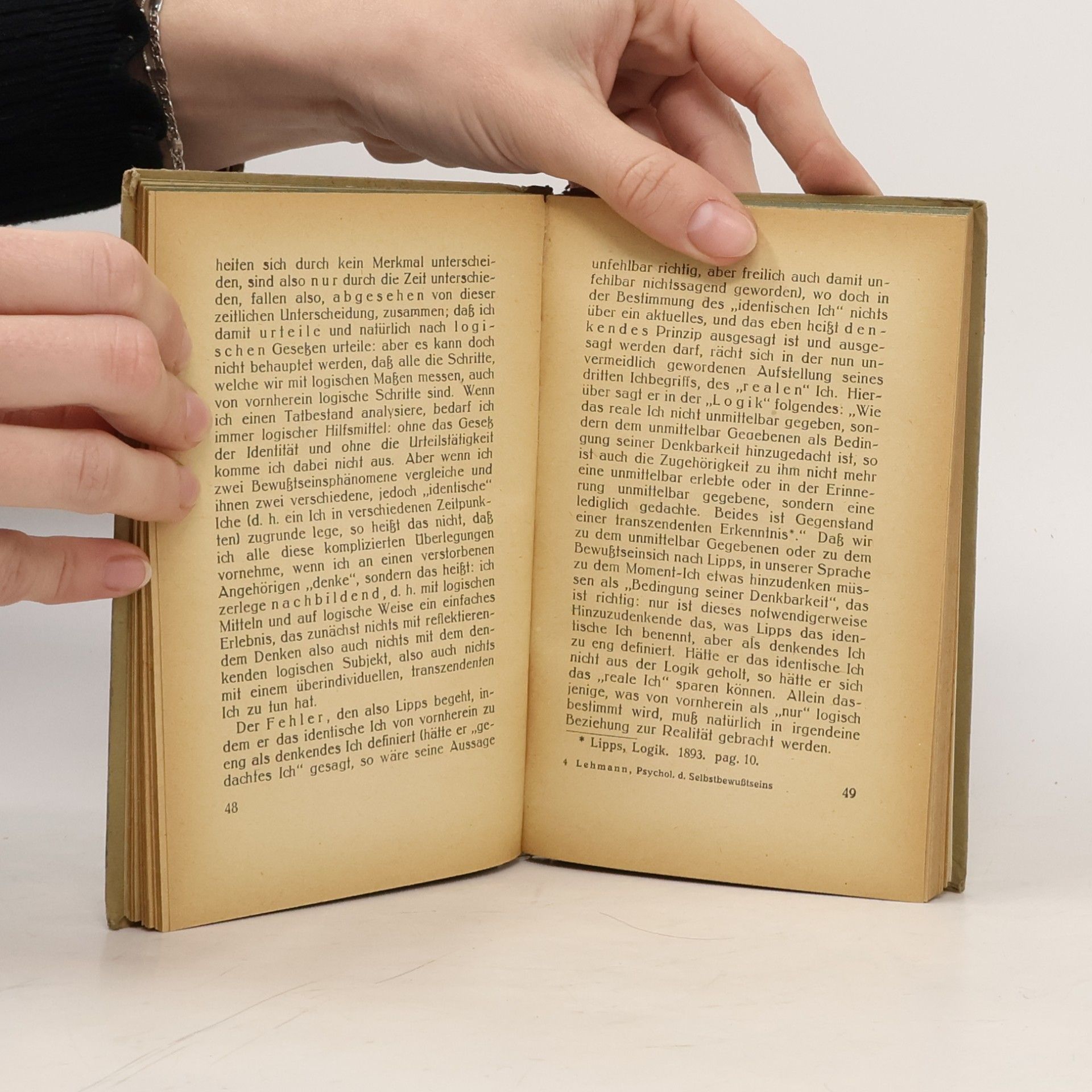 G. Lehmann PSYCHOLOGIE DES SELBSTBEWUSSTSEINS