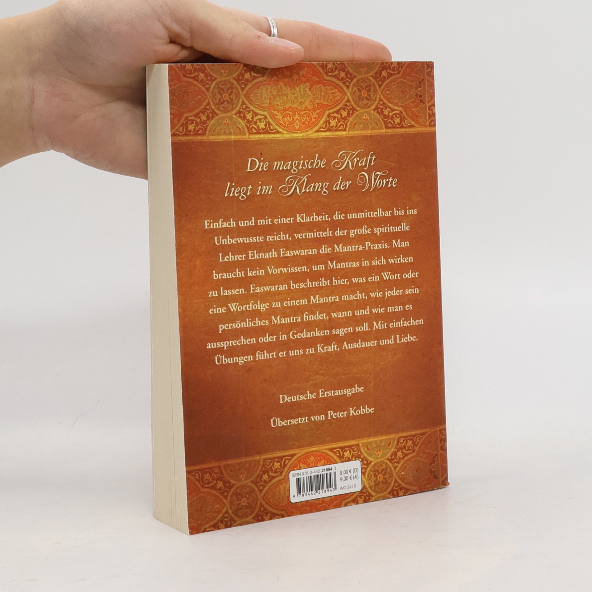 Easwaran Eknath Das Mantra-Buch