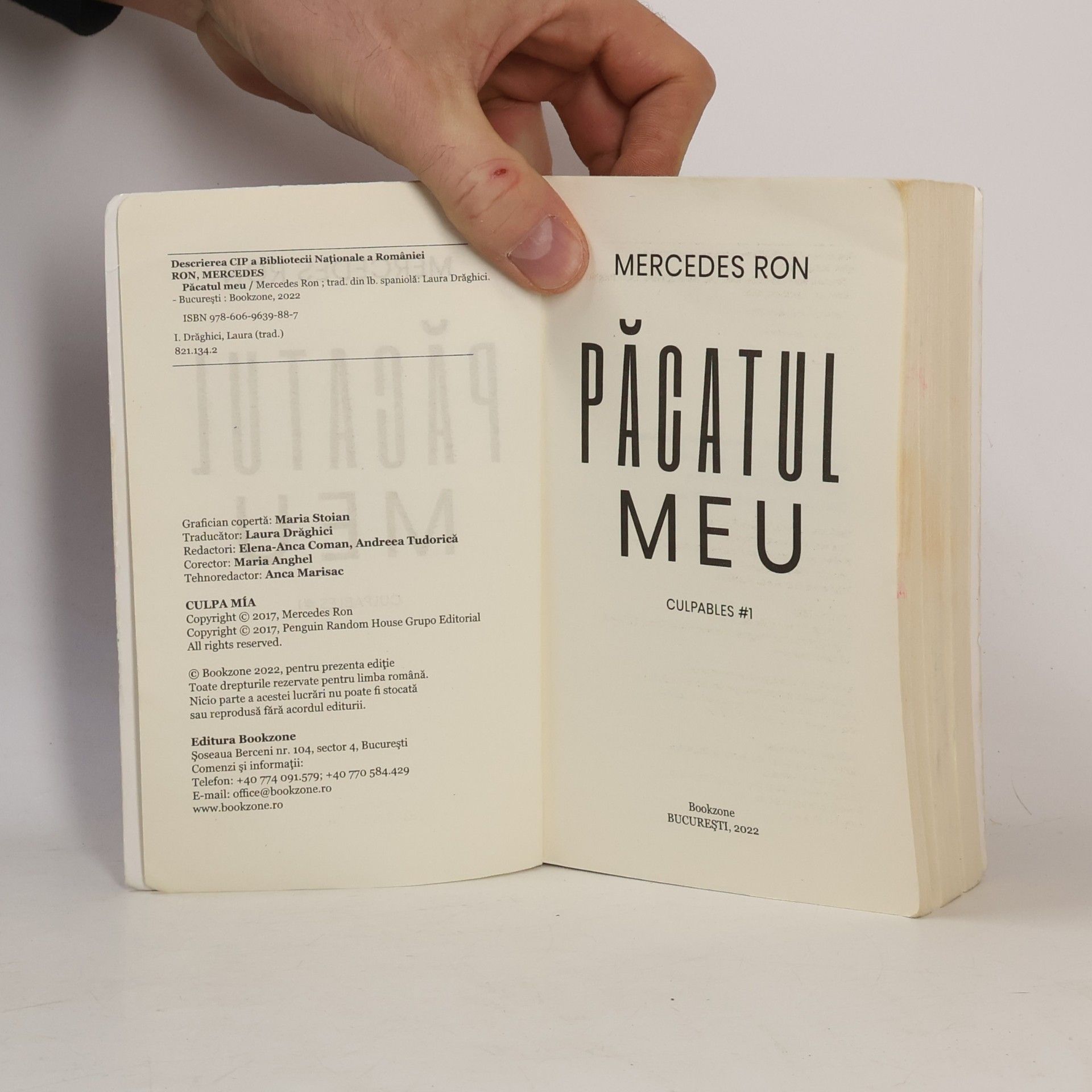 Laura Drăghici Culpables - 1: Păcatul meu