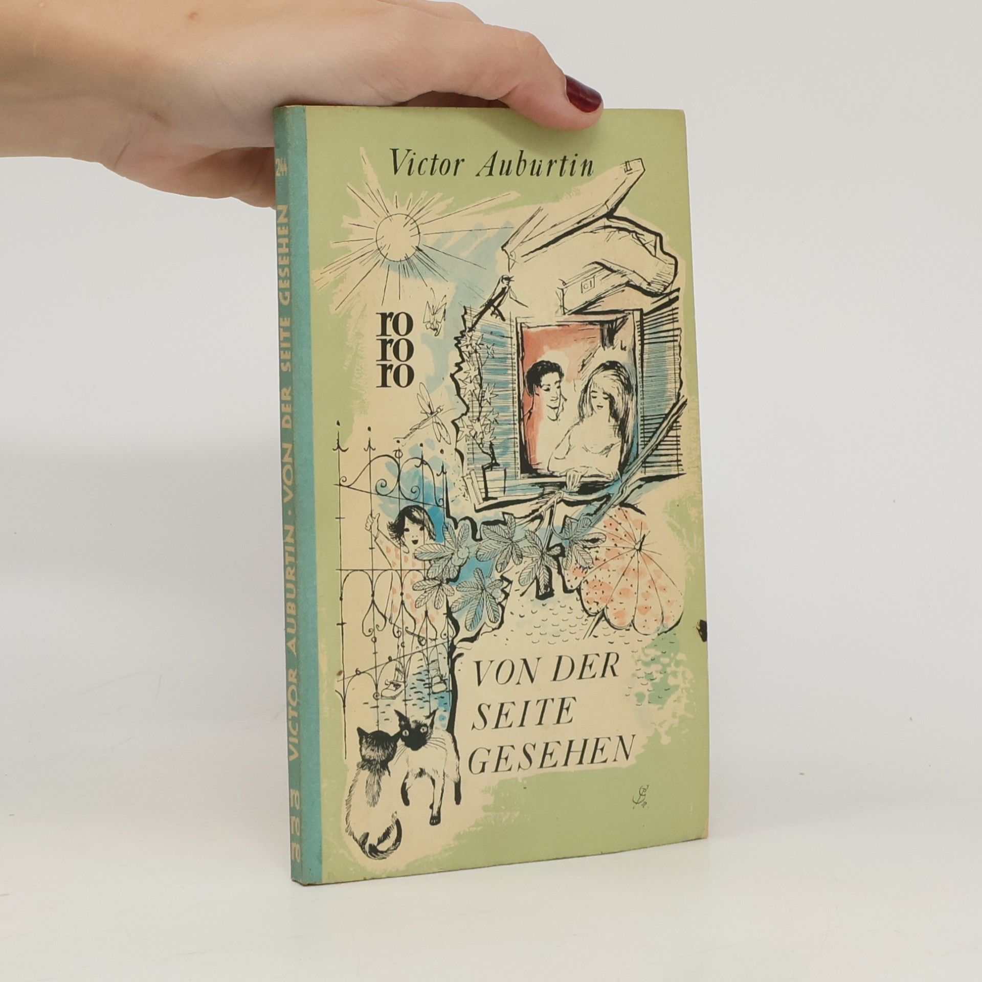 Victor Auburtin Von der Seite gesehen