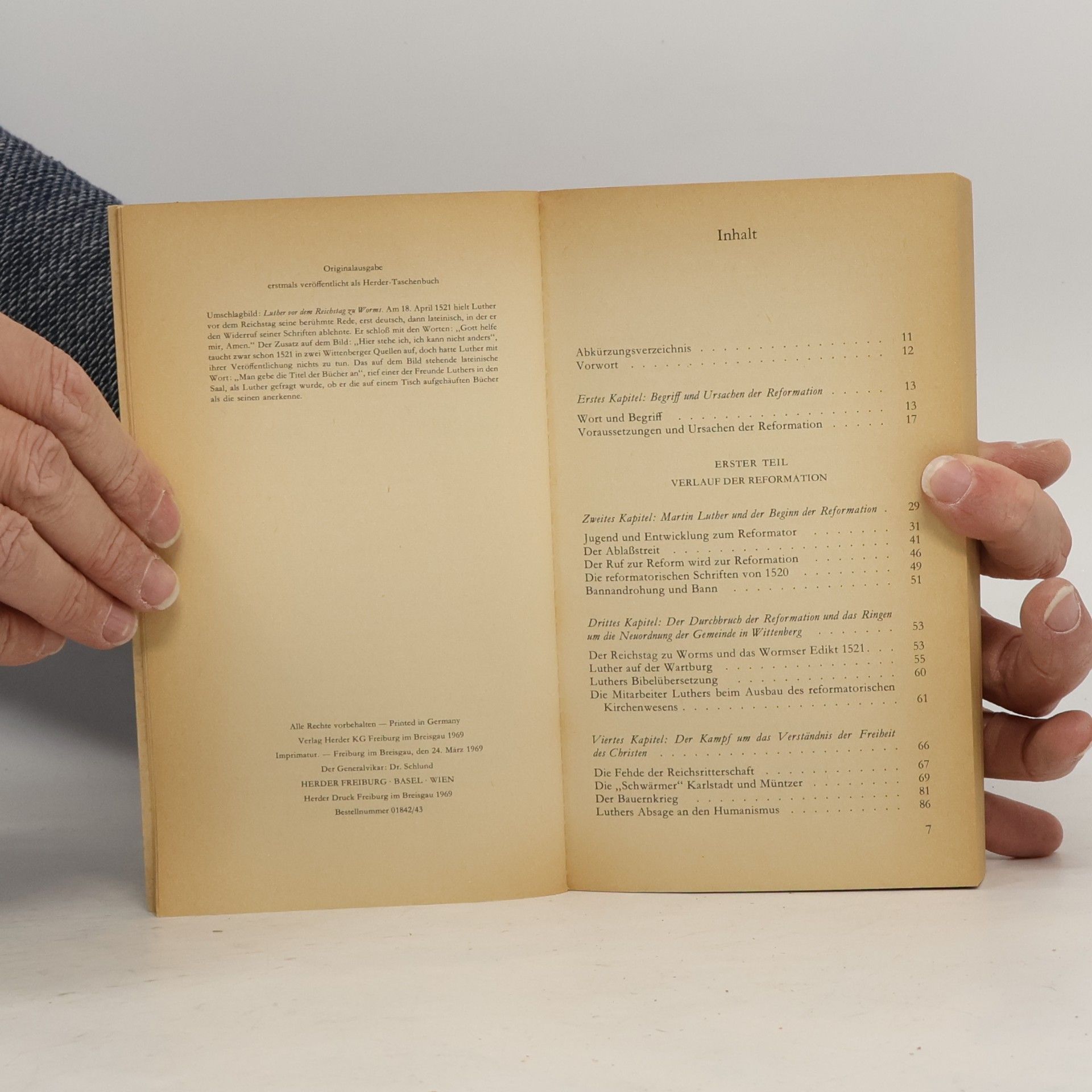 Erwin Iserloh Kleine Reformationsgeschichte