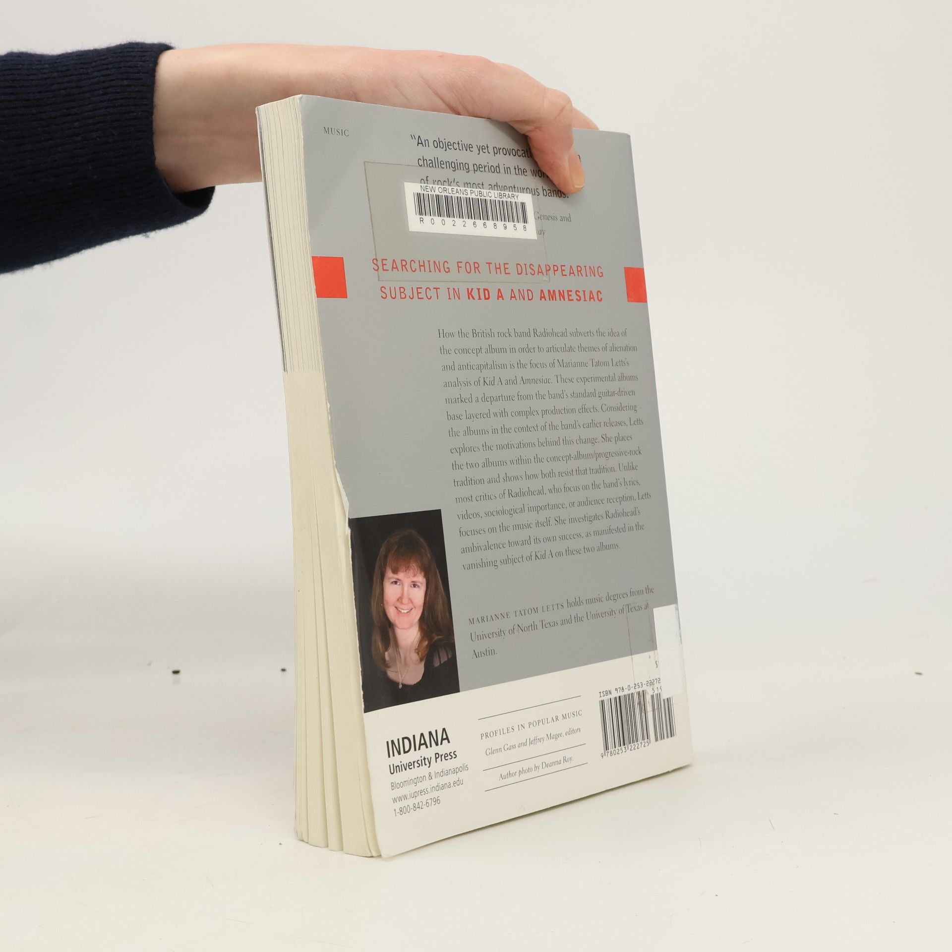 Marianne Tatom Letts Profiles in Popular Music: Radiohead and the Resistant Concept Album