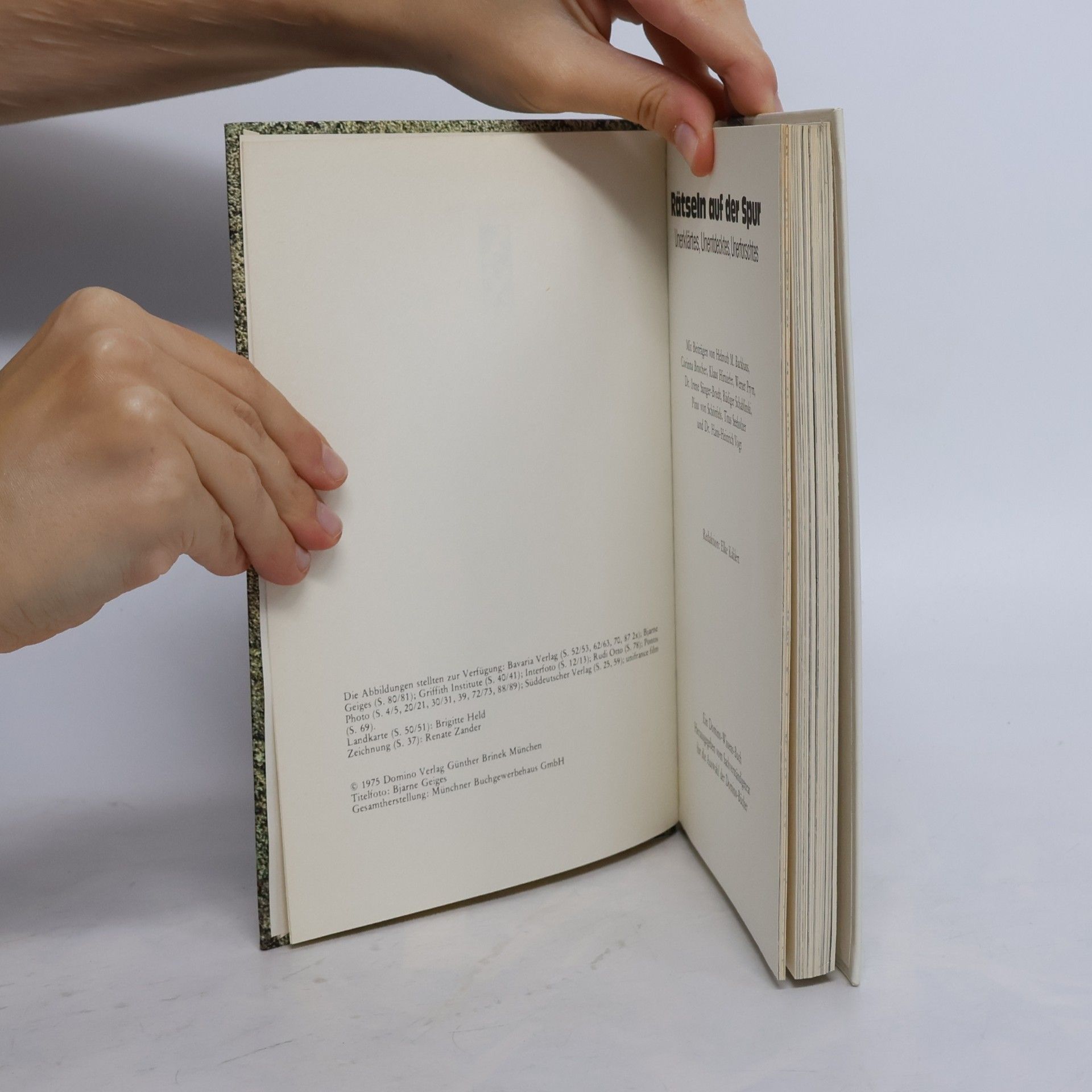Autores varios Rätseln auf der Spur