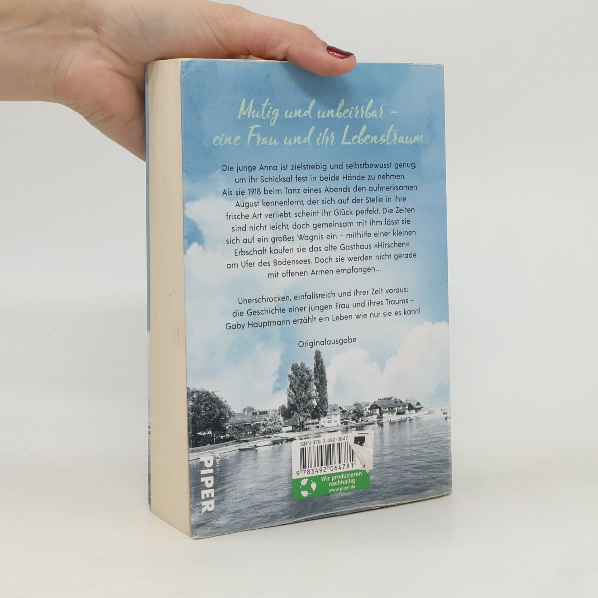 Gaby Hauptmann Hoffnung auf eine glückliche Zukunft