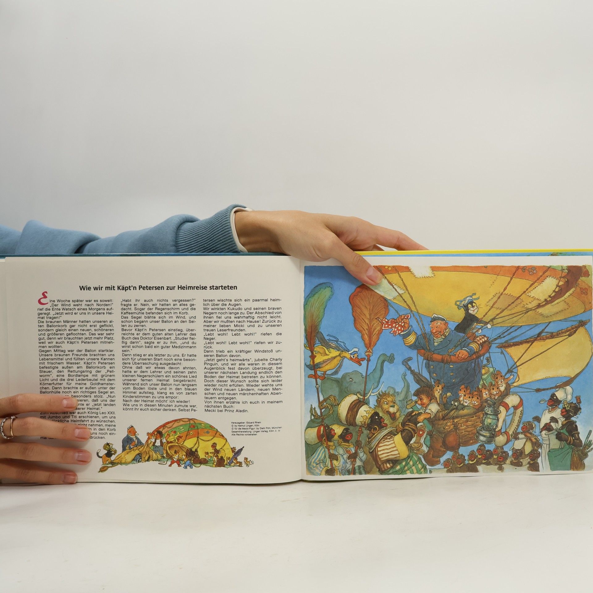 Autores varios Mecki bei den Negerlein