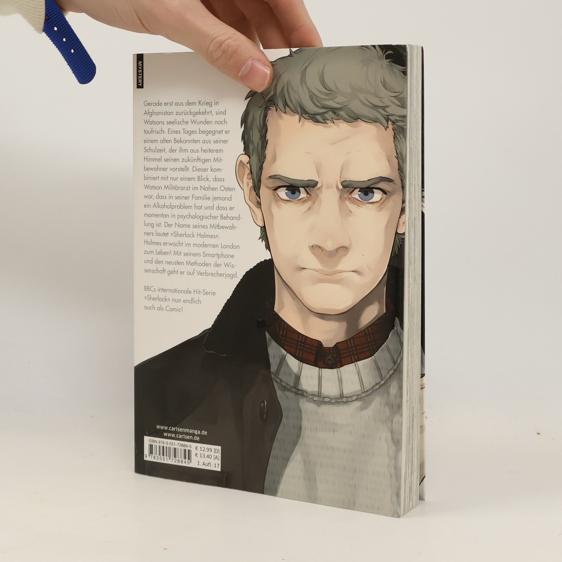 Steven Moffat Sherlock 1: Ein Fall von Pink