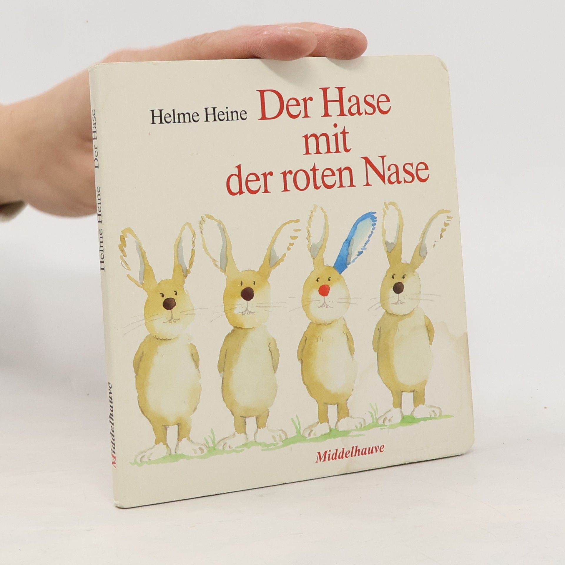 Helme Heine Der Hase mit der roten Nase