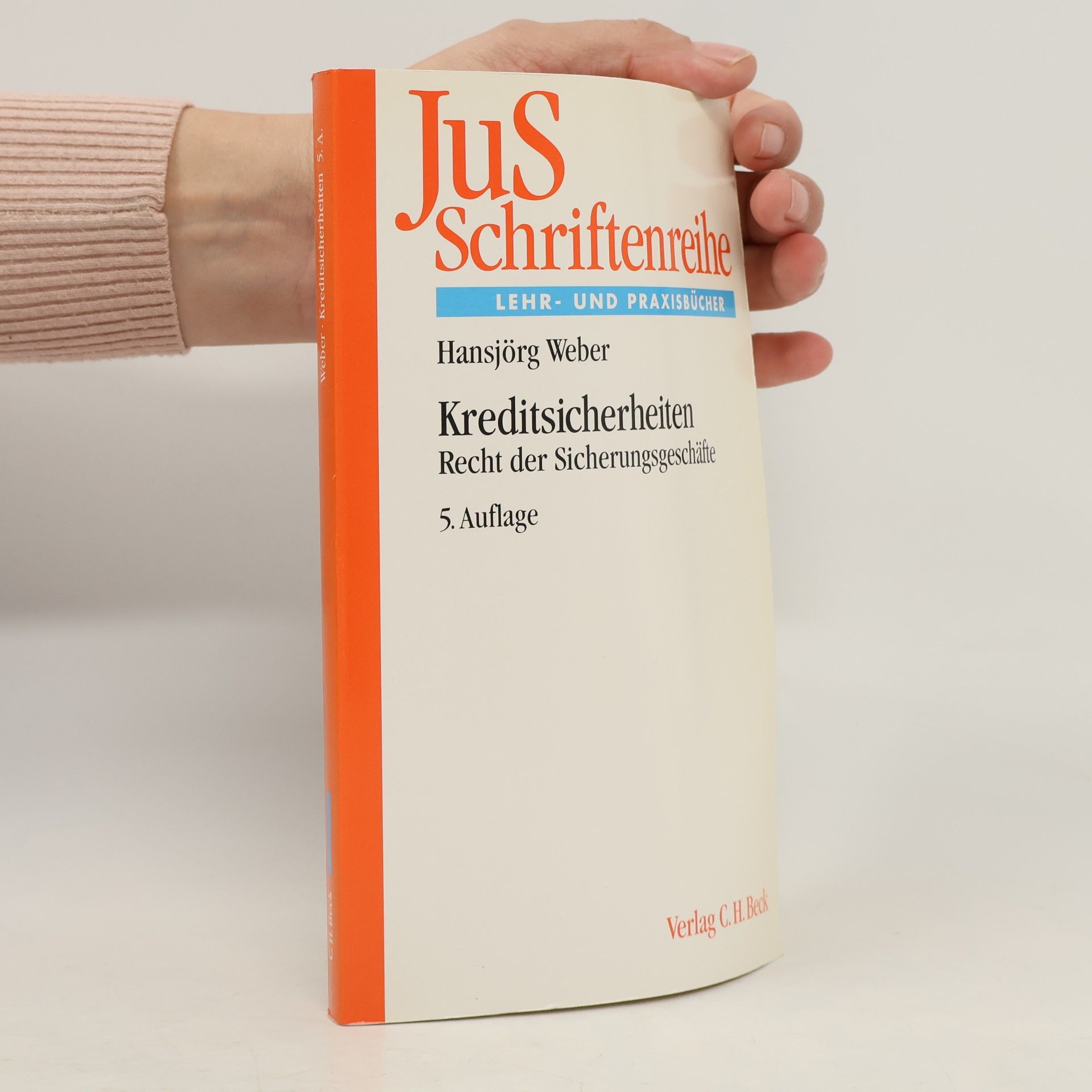 Hansjörg Weber Kreditsicherheiten