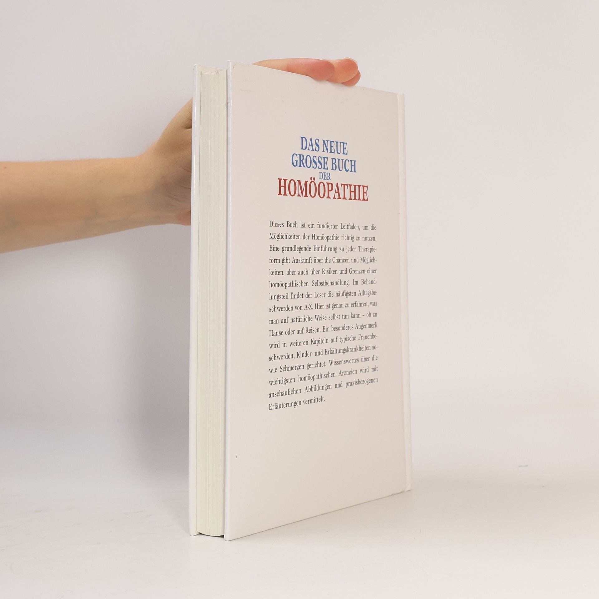 AA.VV. Das neue grosse Buch der Homöopathie