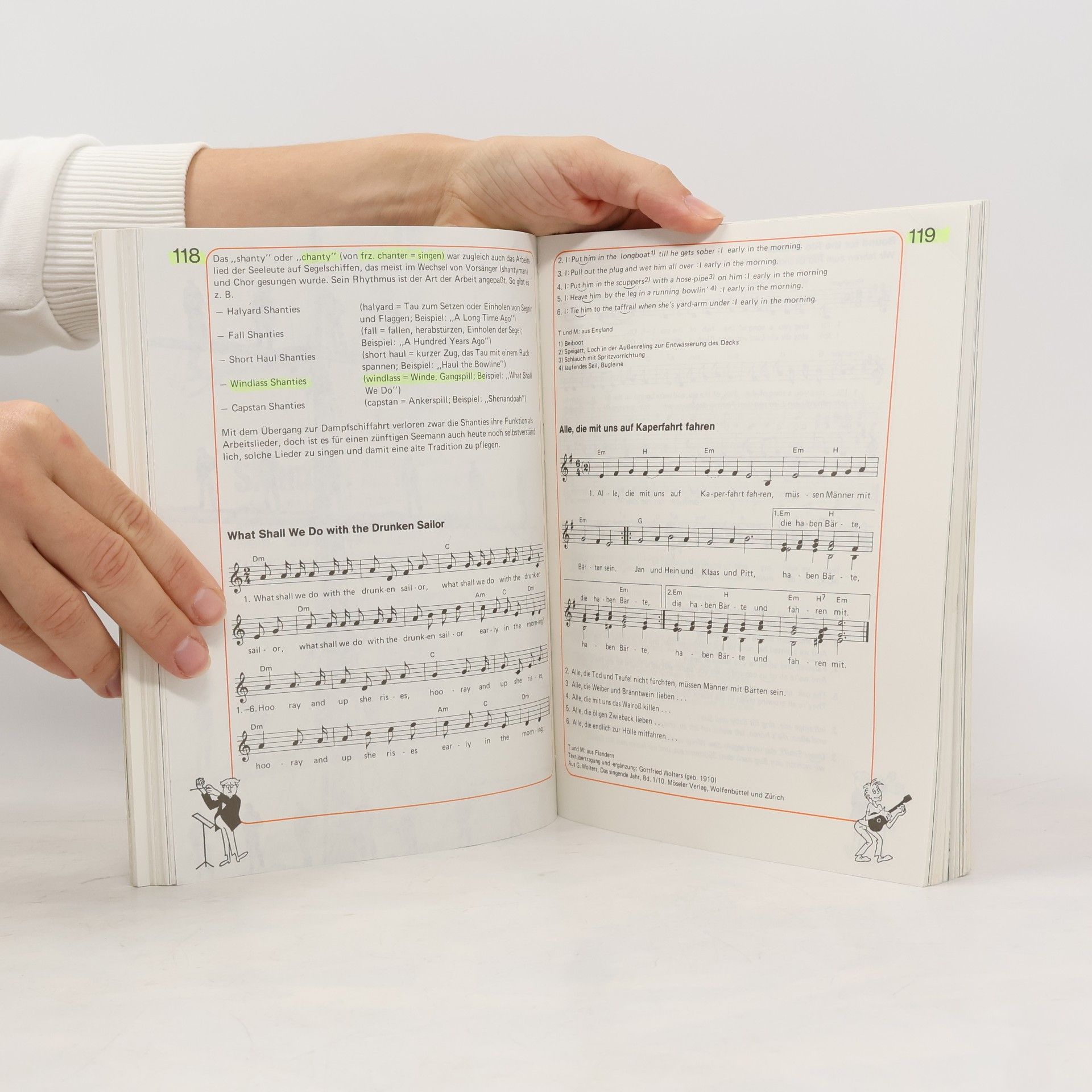 Lied international. Folklore, Shanties, Spirituals, Songs, Moritaten u.a