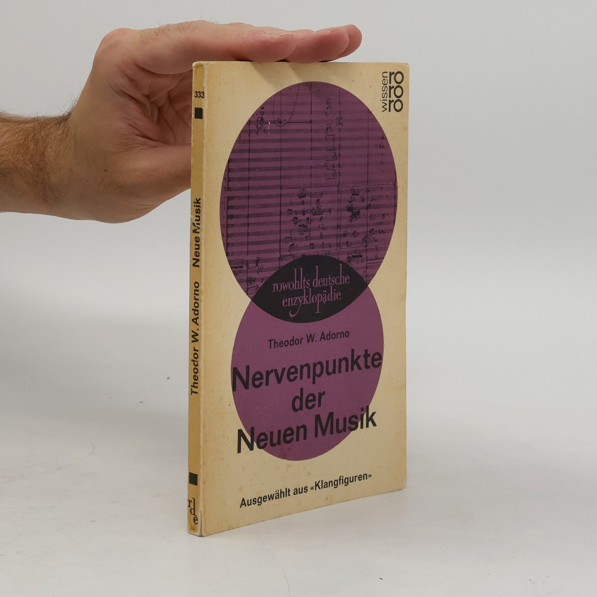 Theodor W. Adorno Nervenpunkte der Neuen Musik