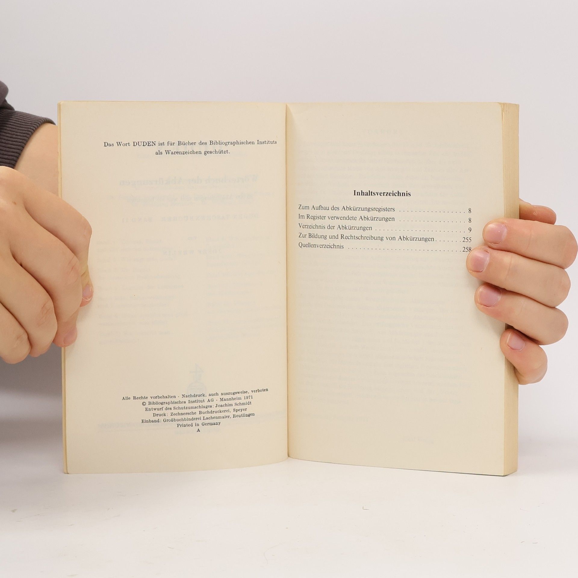 Collectif d'auteurs Duden Taschenbücher 11: Wörterbuch der Abkürzungen
