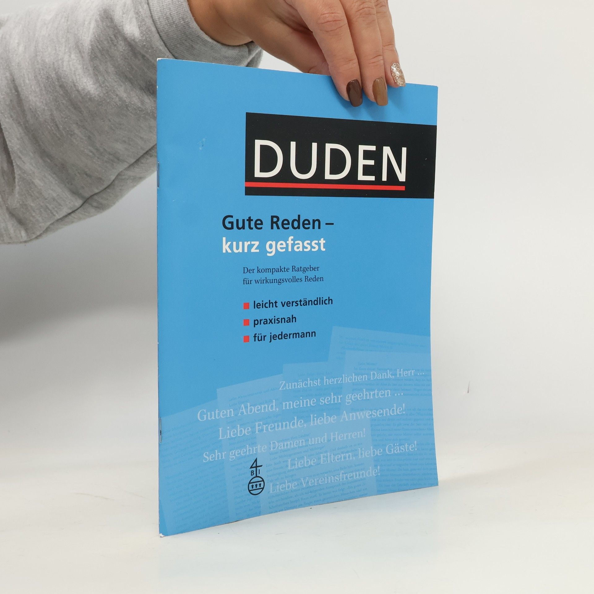 Duden, Gute Reden - kurz gefasst