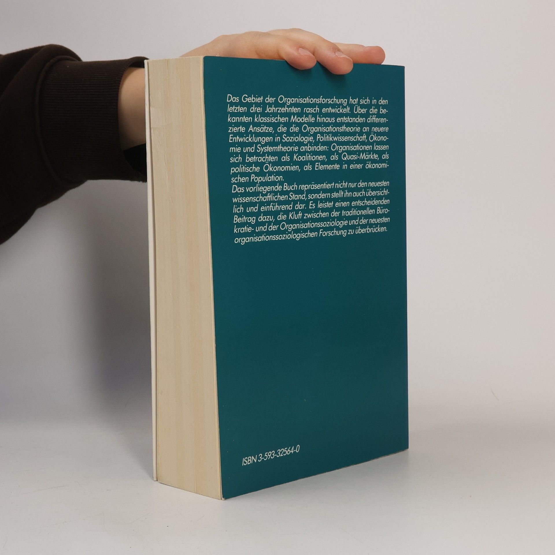 W. Richard Scott Grundlagen der Organisationstheorie