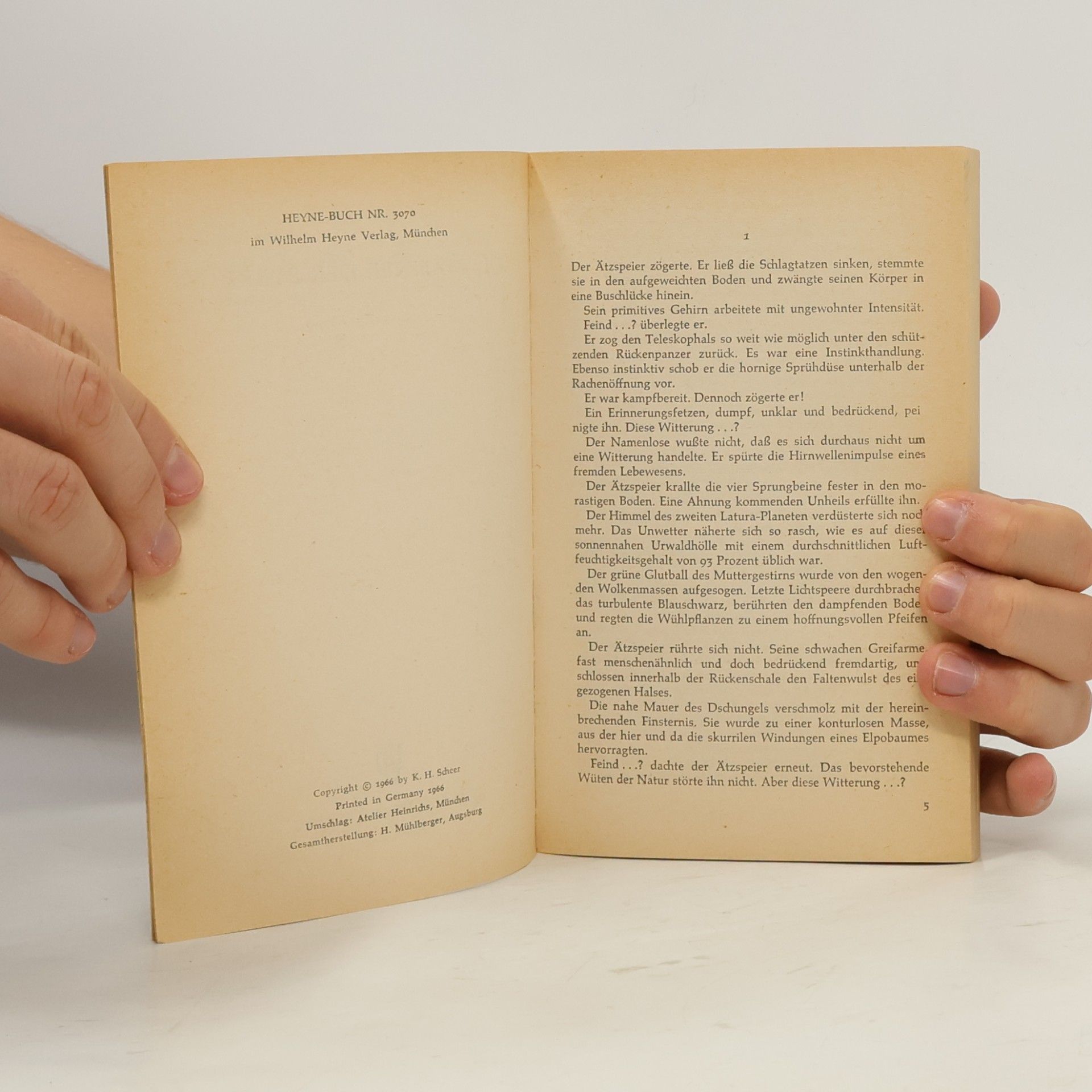 K. H. Scheer Die Manner der Pyrrhus