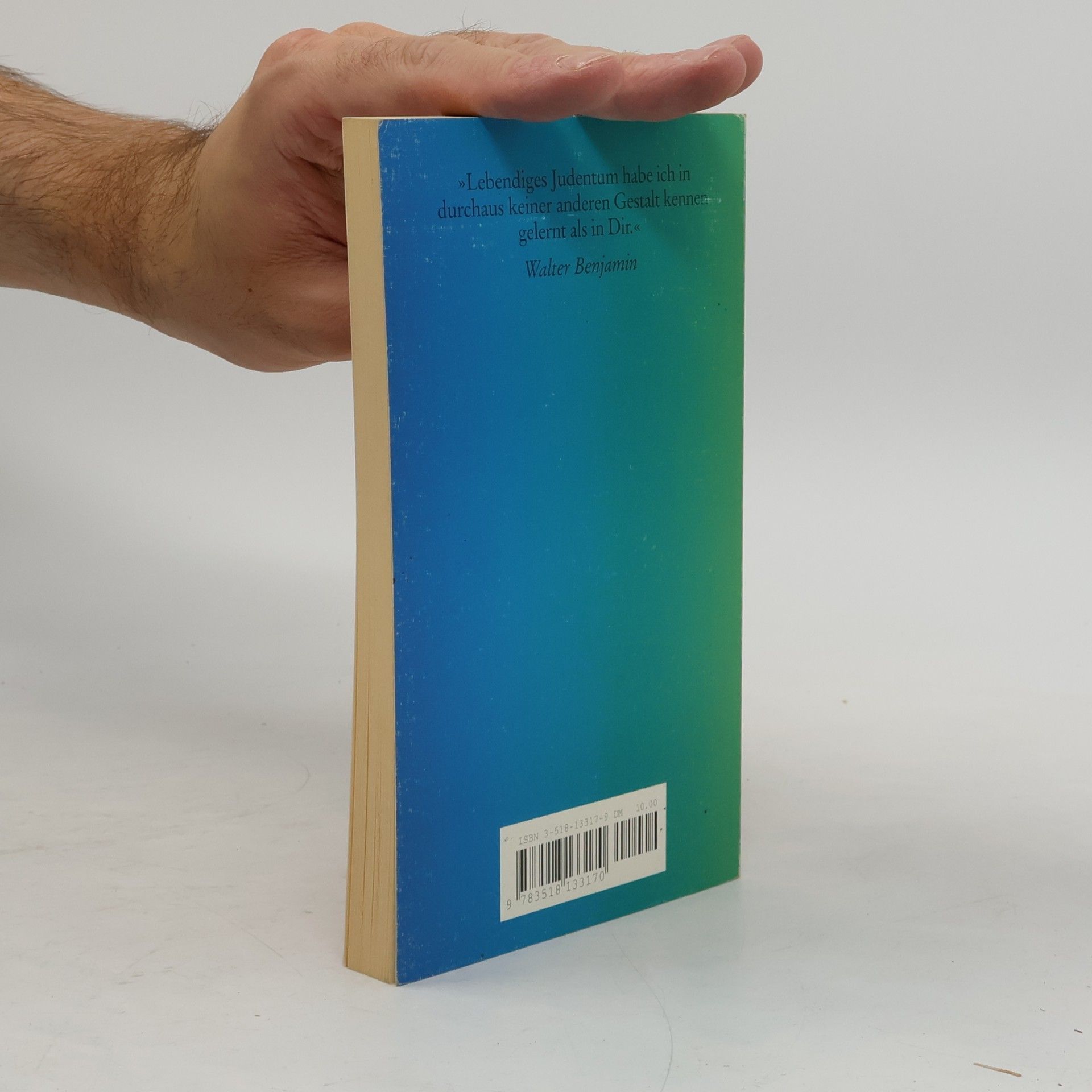 Gershom Scholem Über einige Grundbegriffe des Judentums