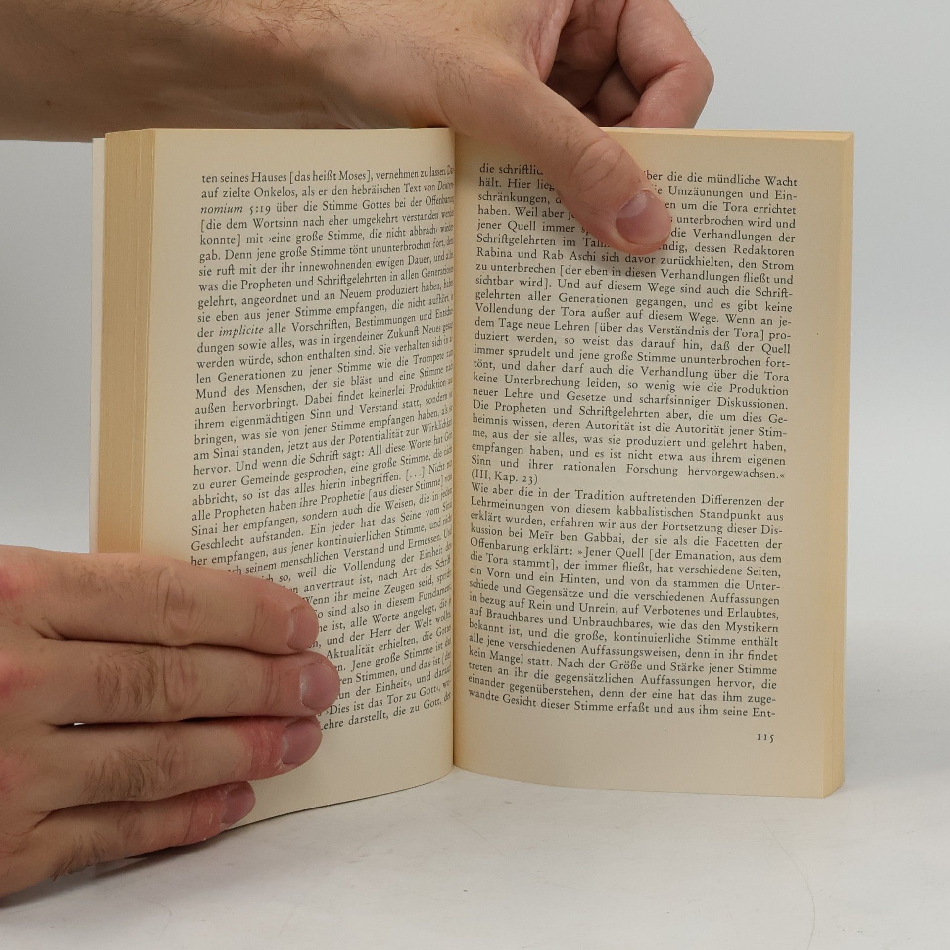 Gershom Scholem Über einige Grundbegriffe des Judentums
