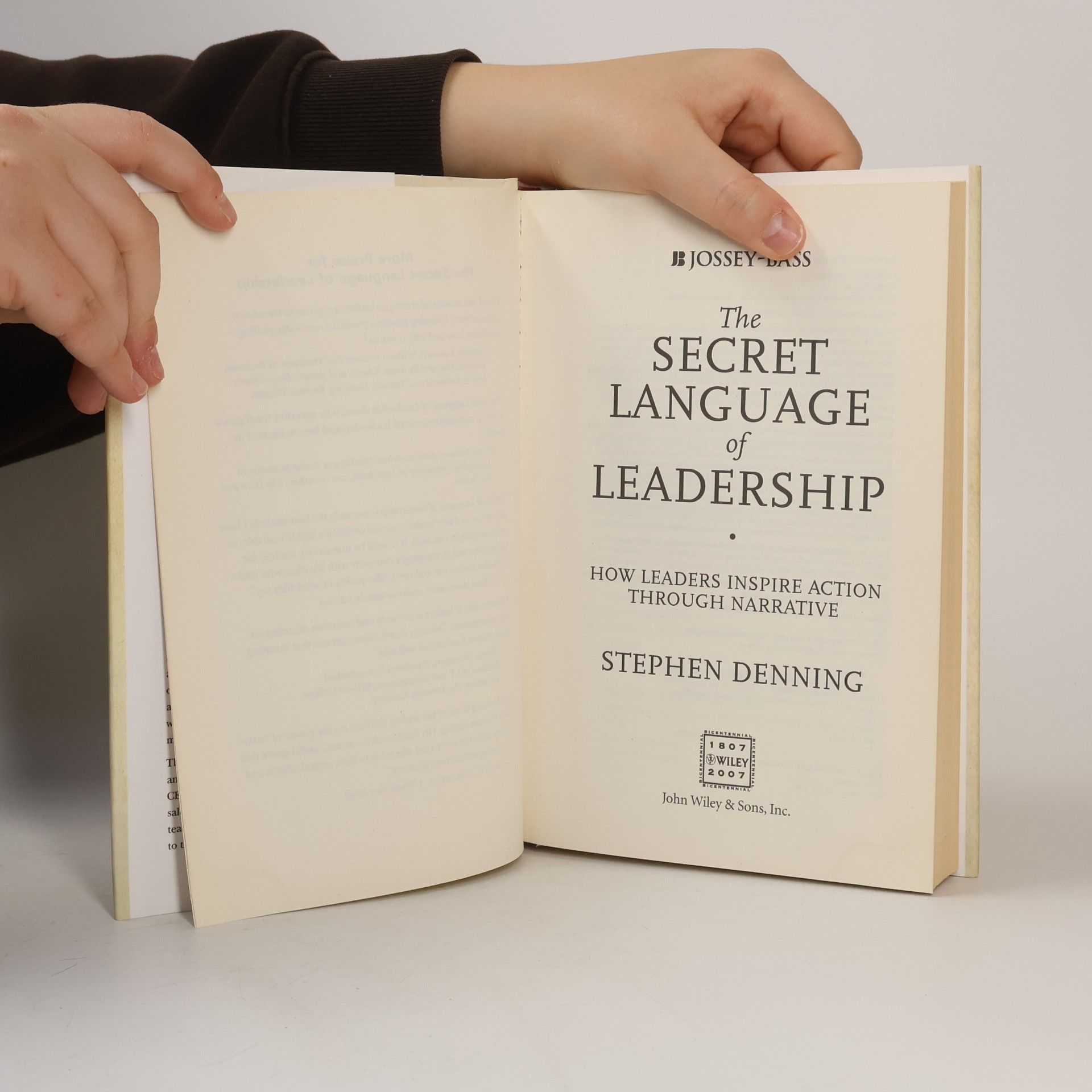 Stephen Denning The Secret Language of Leadership