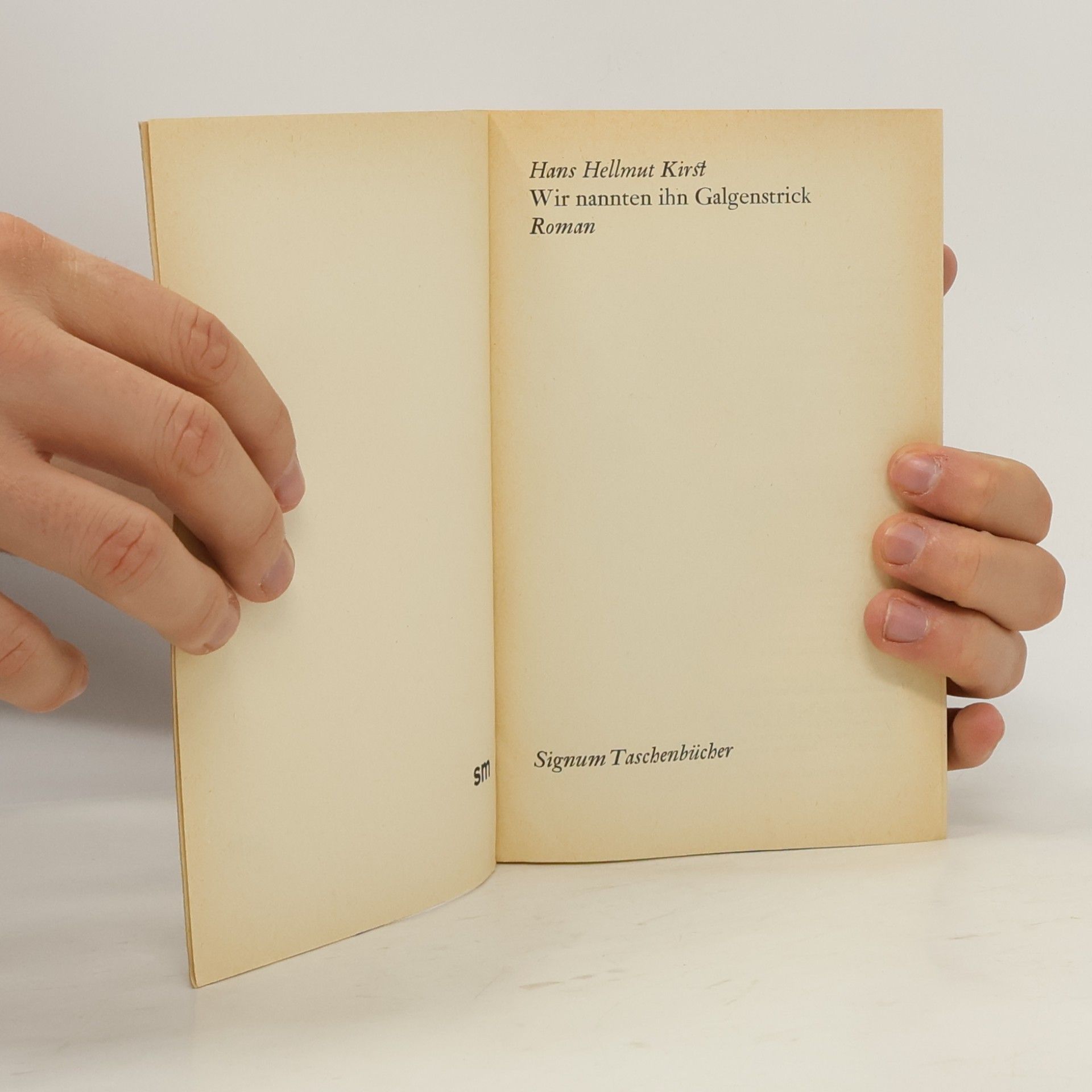Hans Hellmut Kirst Wir nannten ihn Galgenstrick