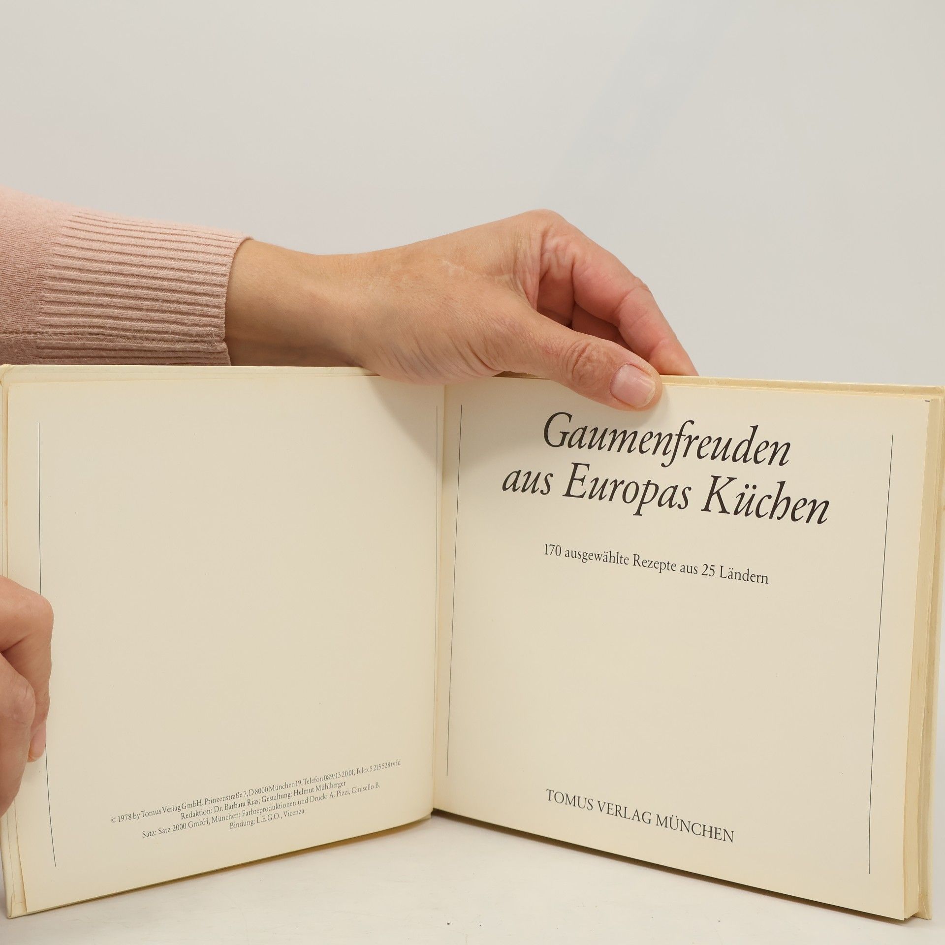 AA.VV. Gaumenfreunden aus Europas Küchen