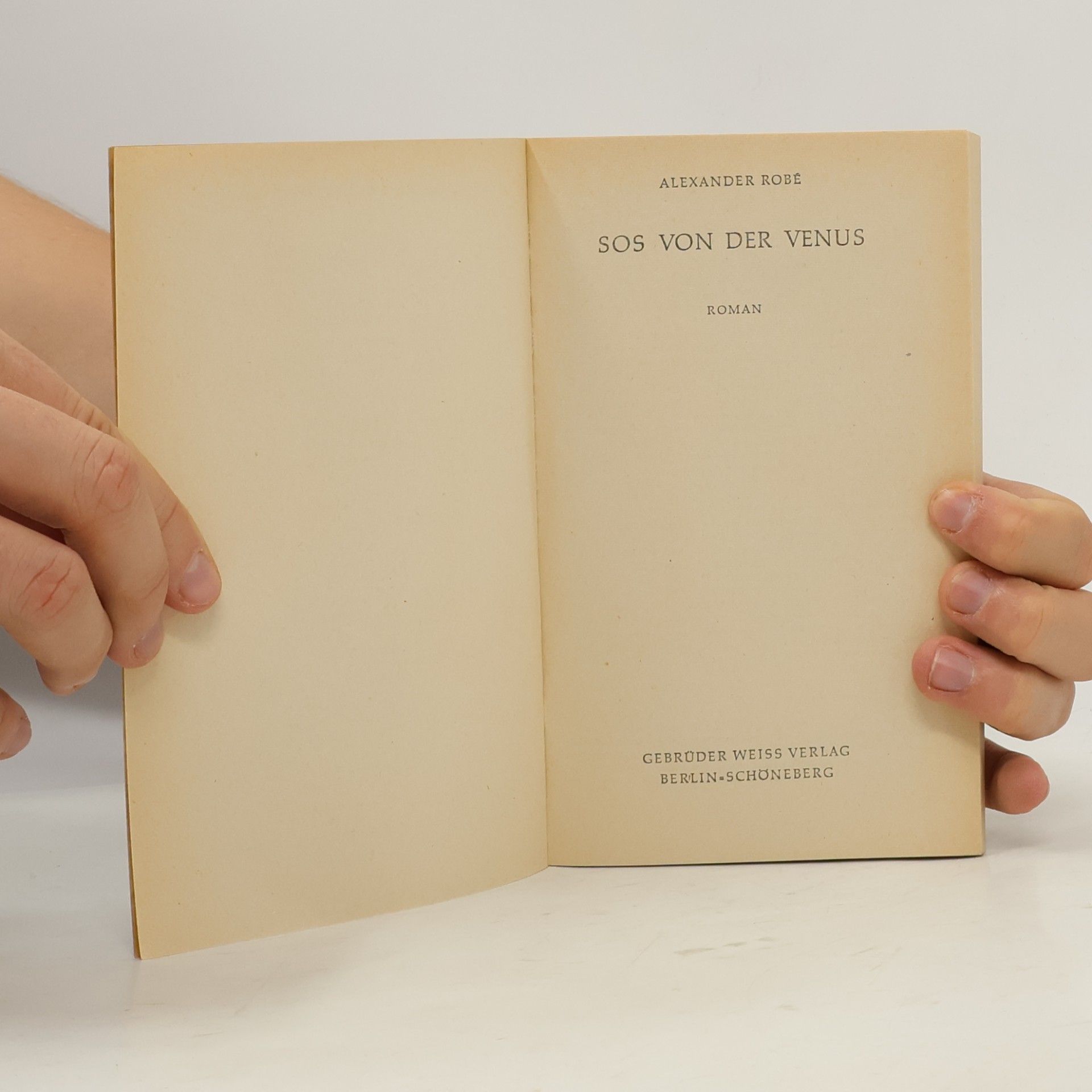 Alexander Robé SOS von der Venus