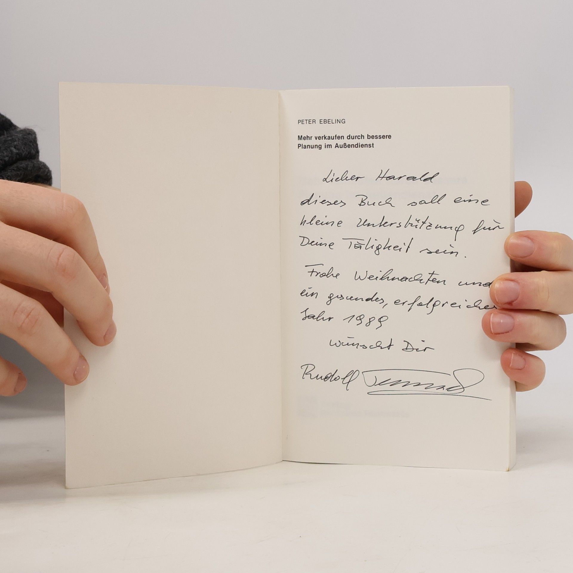 Peter Ebeling Mehr verkaufen durch bessere Planung im Aussendienst