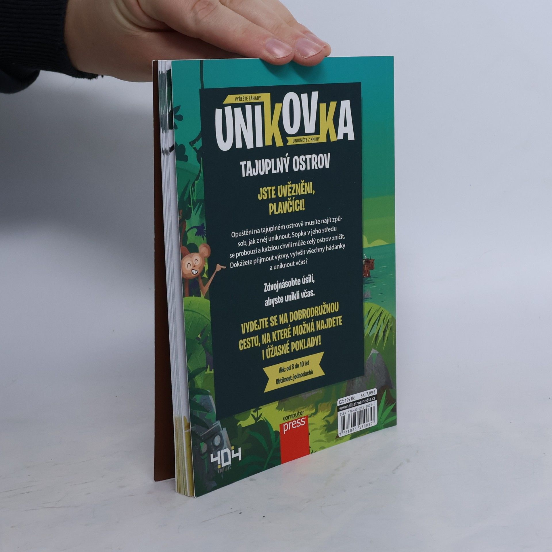 Stéphane Anquetil Únikovka. Tajuplný ostrov