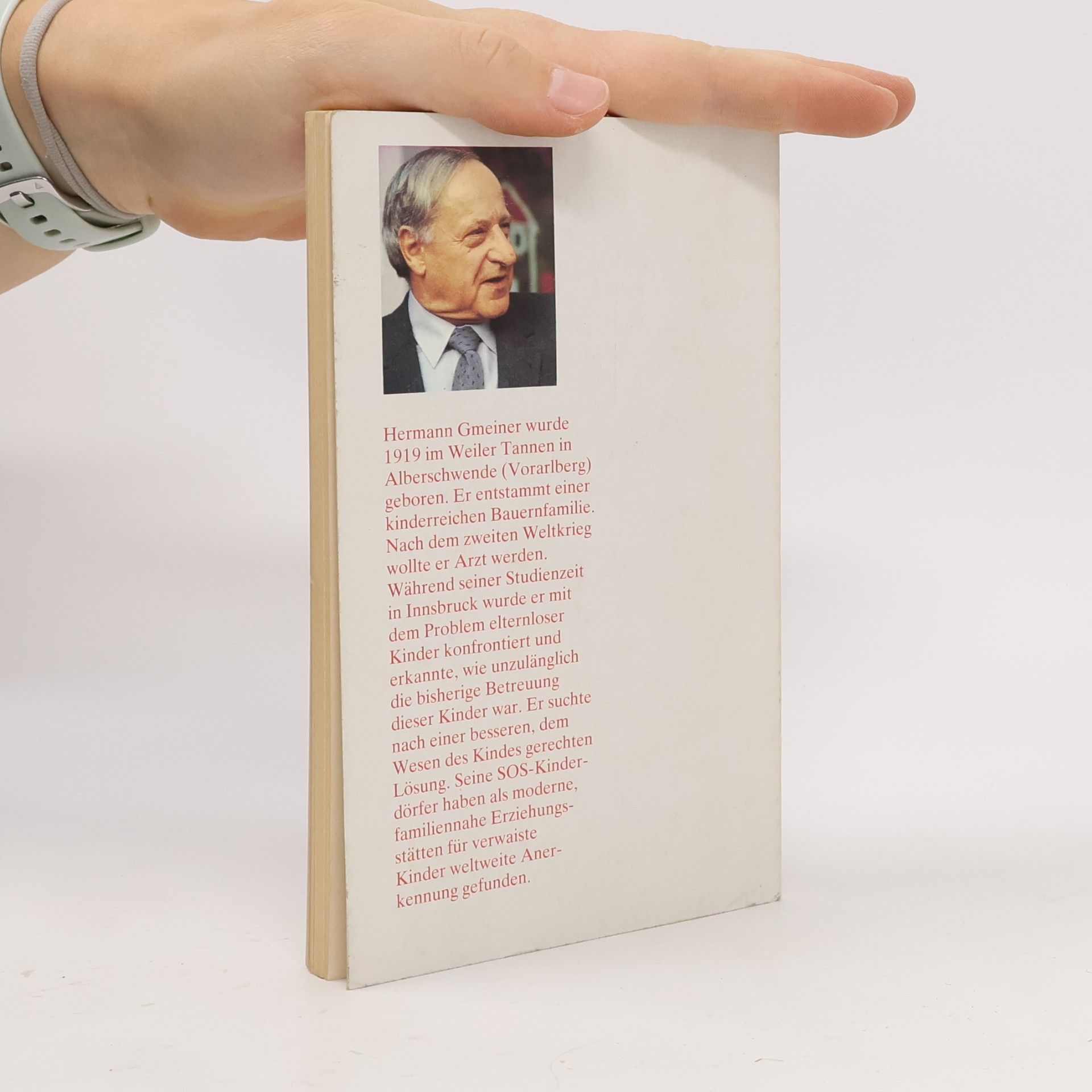 Hermann Gmeiner Eindrücke. Gedanken. Bekenntnisse