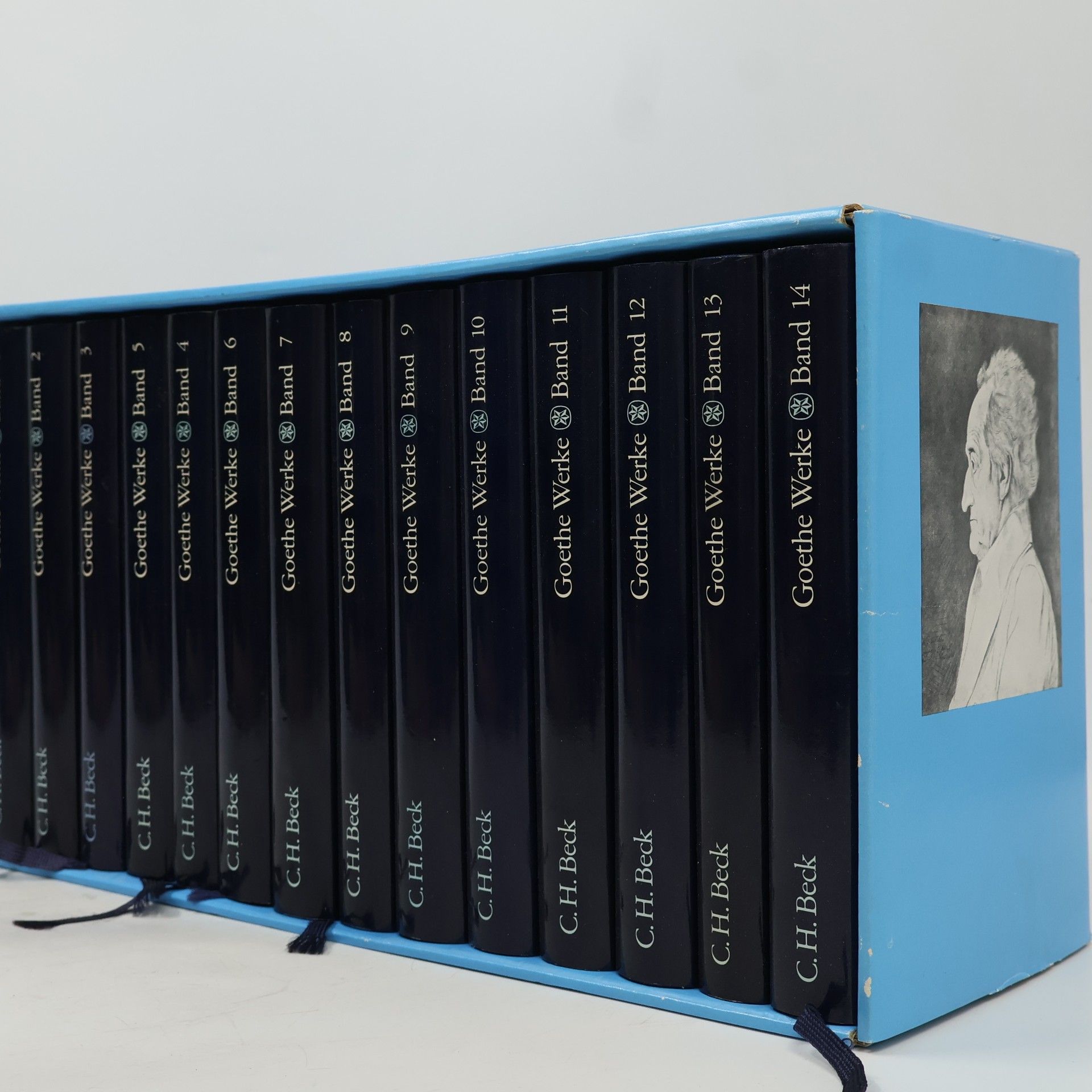 Johann Wolfgang von Goethe Goethes Werke. Hamburger Ausgabe. 14 Baende in einer Kassette