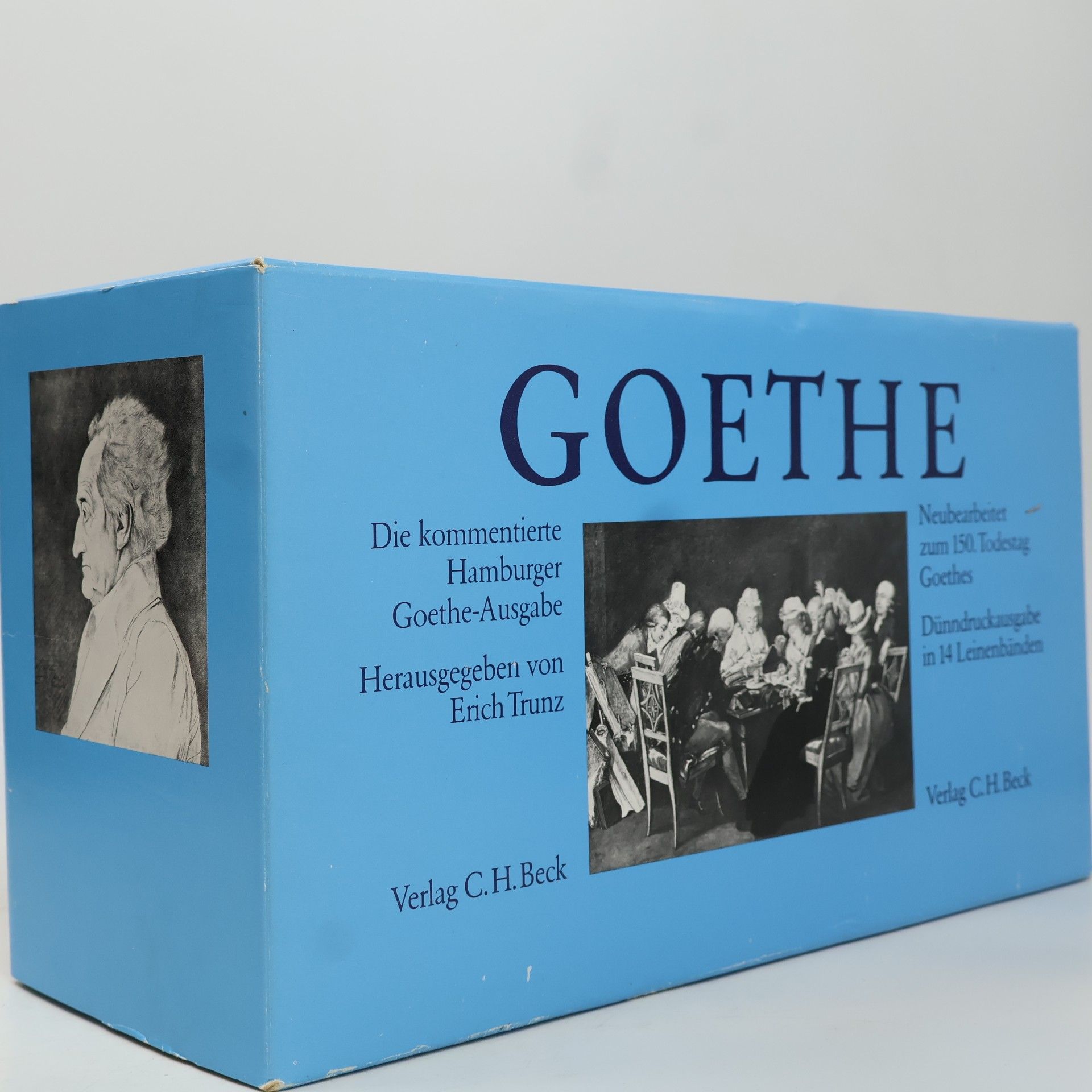 Johann Wolfgang von Goethe Goethes Werke. Hamburger Ausgabe. 14 Baende in einer Kassette