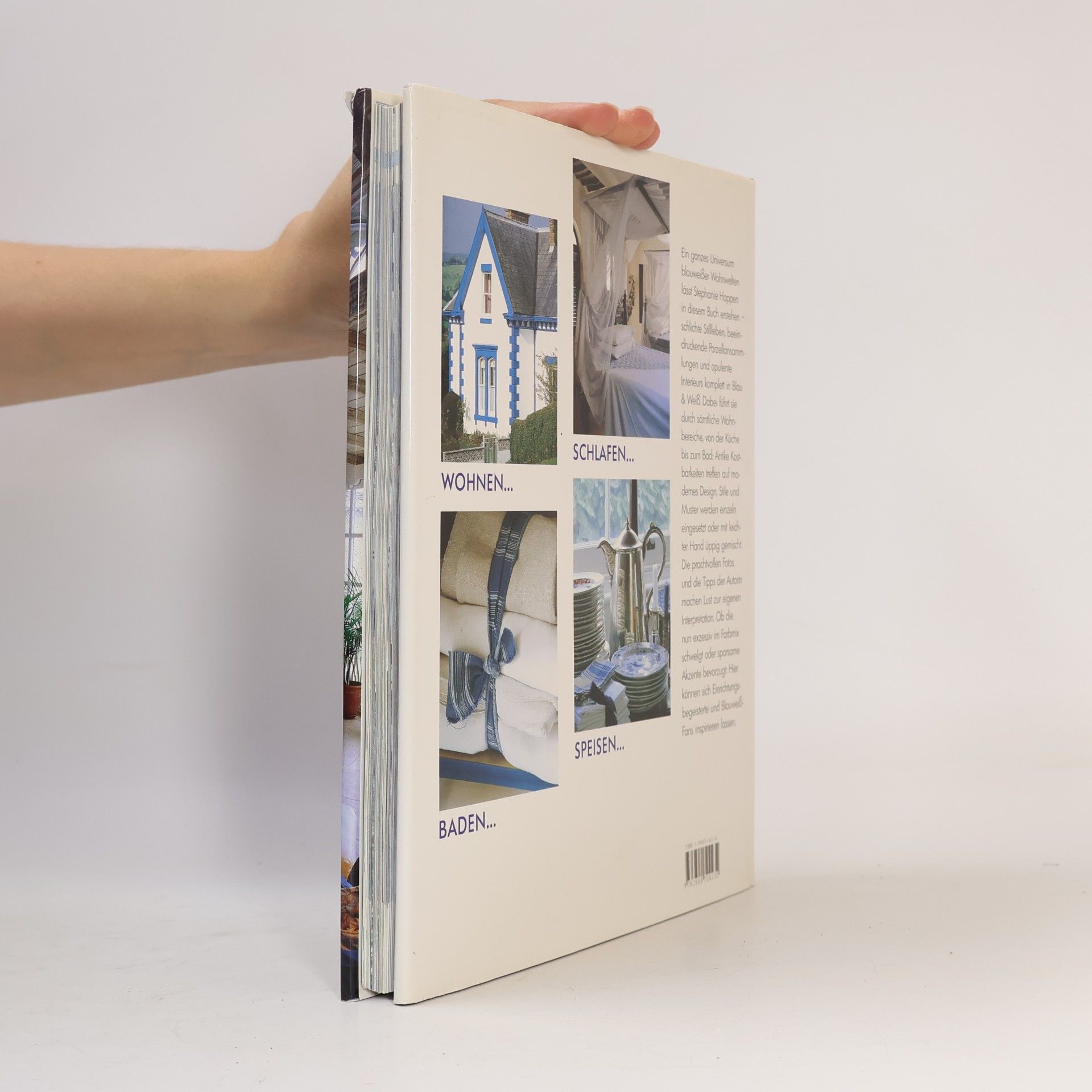 Stephanie Hoppen Wohndesign in blau & weiss