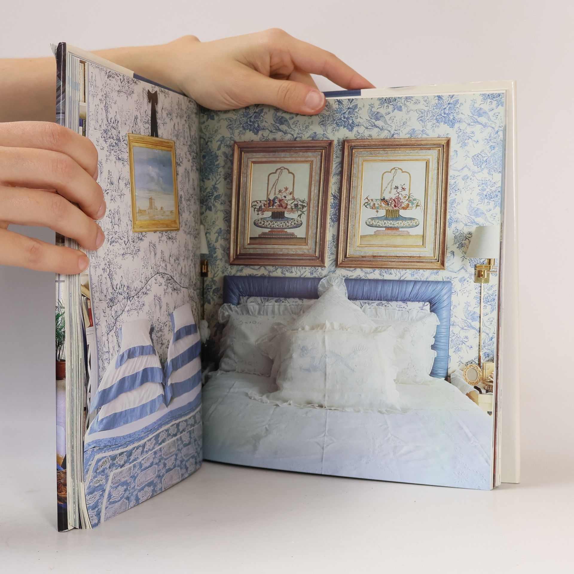 Stephanie Hoppen Wohndesign in blau & weiss