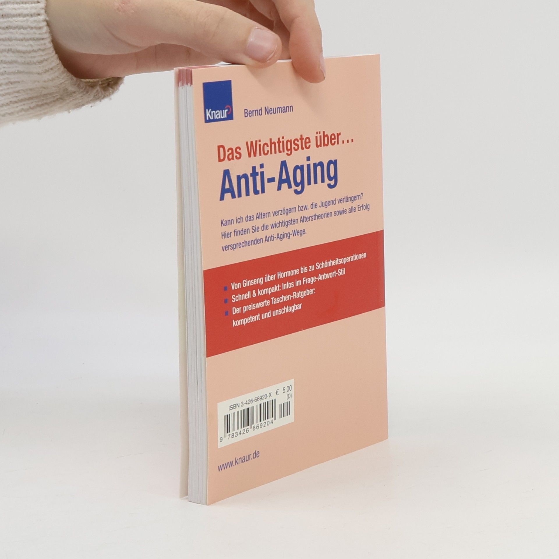 Hans-Bernd Neumann Das Wichtigste über Anti-Aging