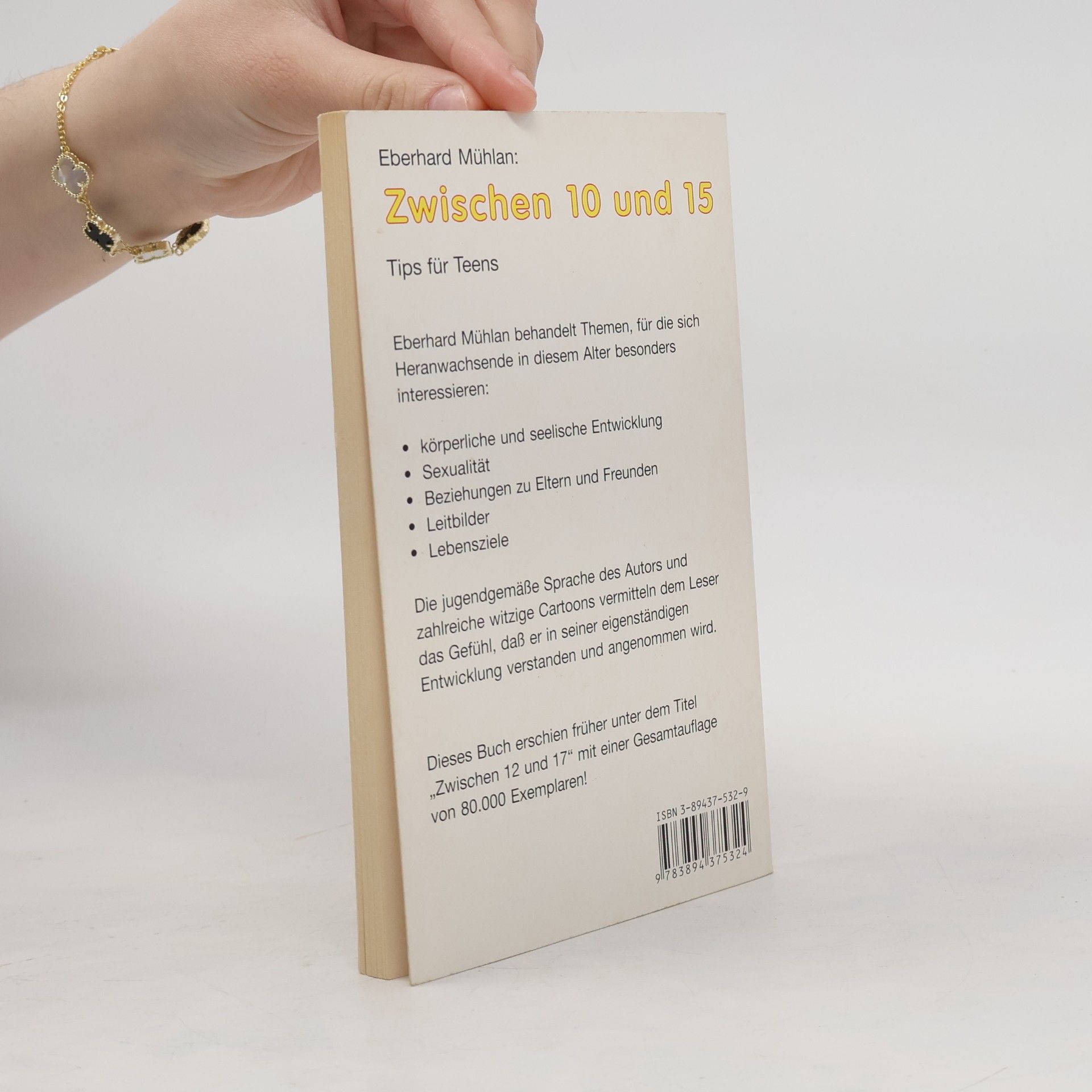 Claudia Mühlan Zwischen zehn und fünfzehn