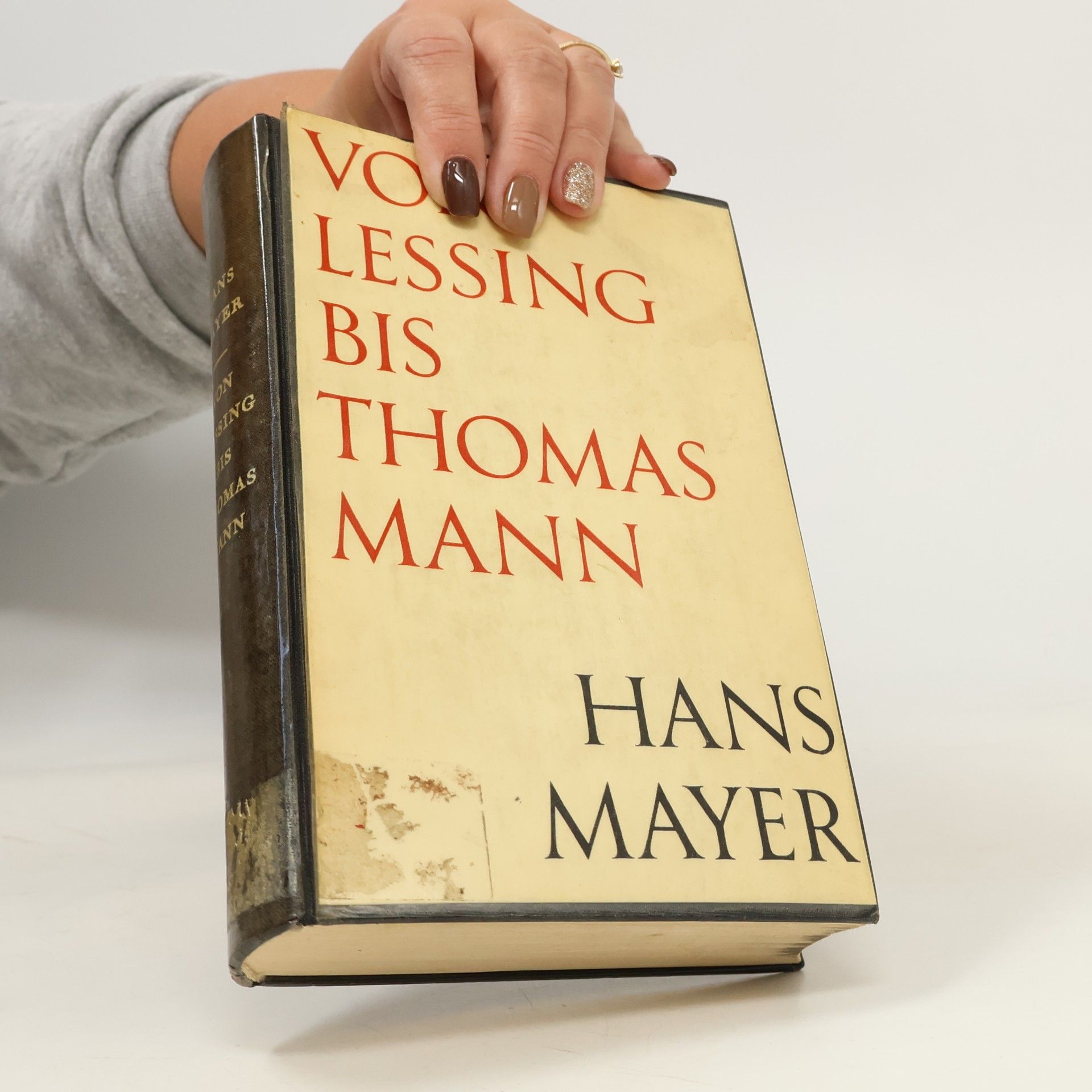 Hans Mayer Von Lessing bis Thomas Mann