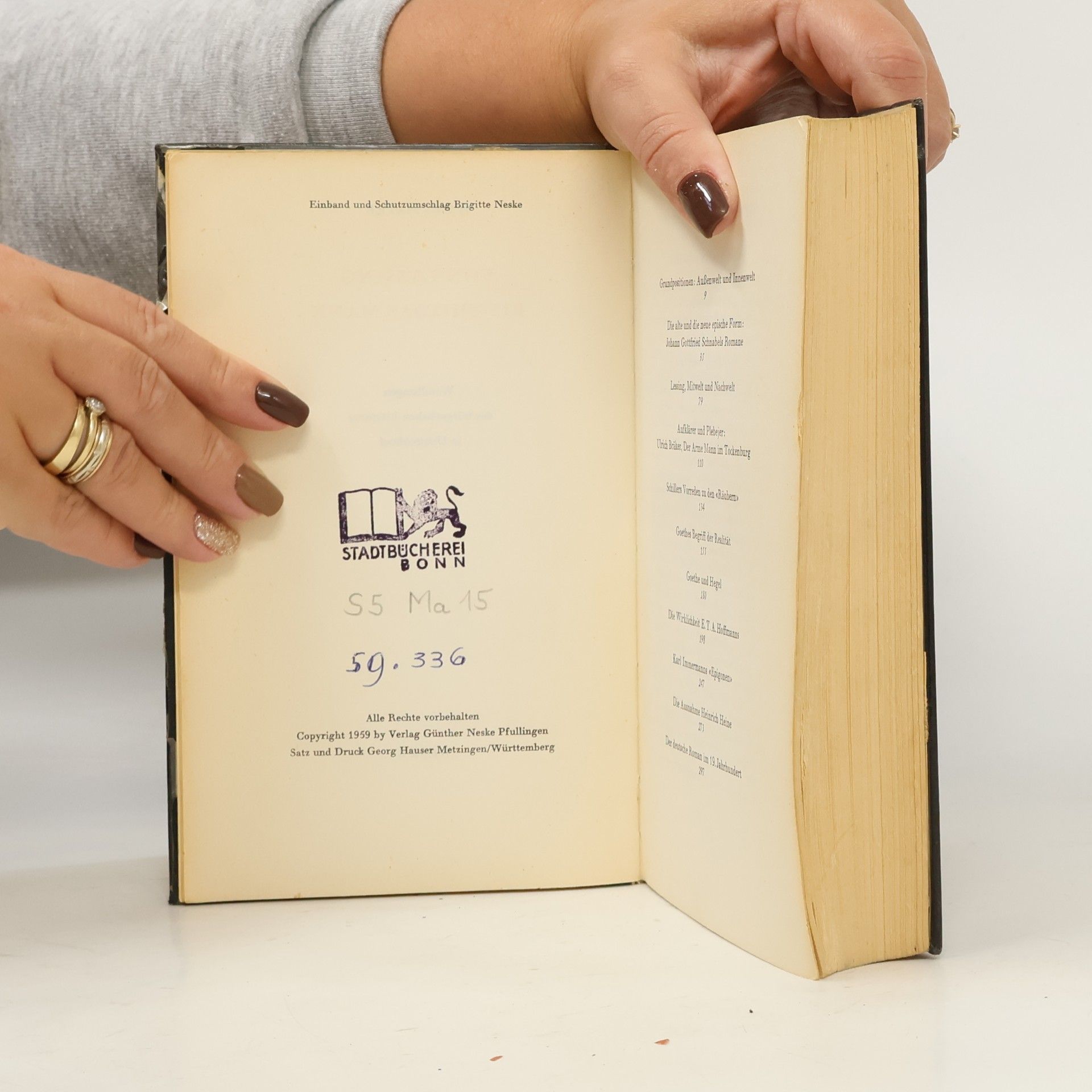 Hans Mayer Von Lessing bis Thomas Mann