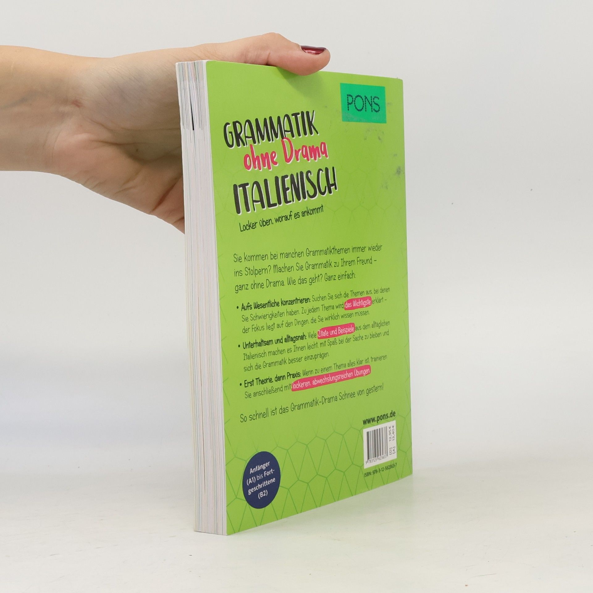 Autorenkollektiv PONS Grammatik ohne Drama Italienisch