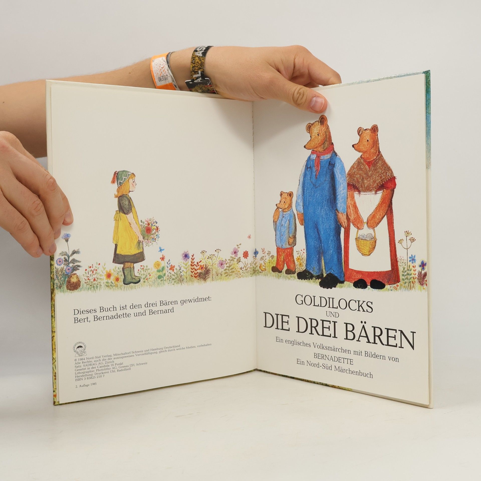 Bernadette Goldilocks und die drei Bären