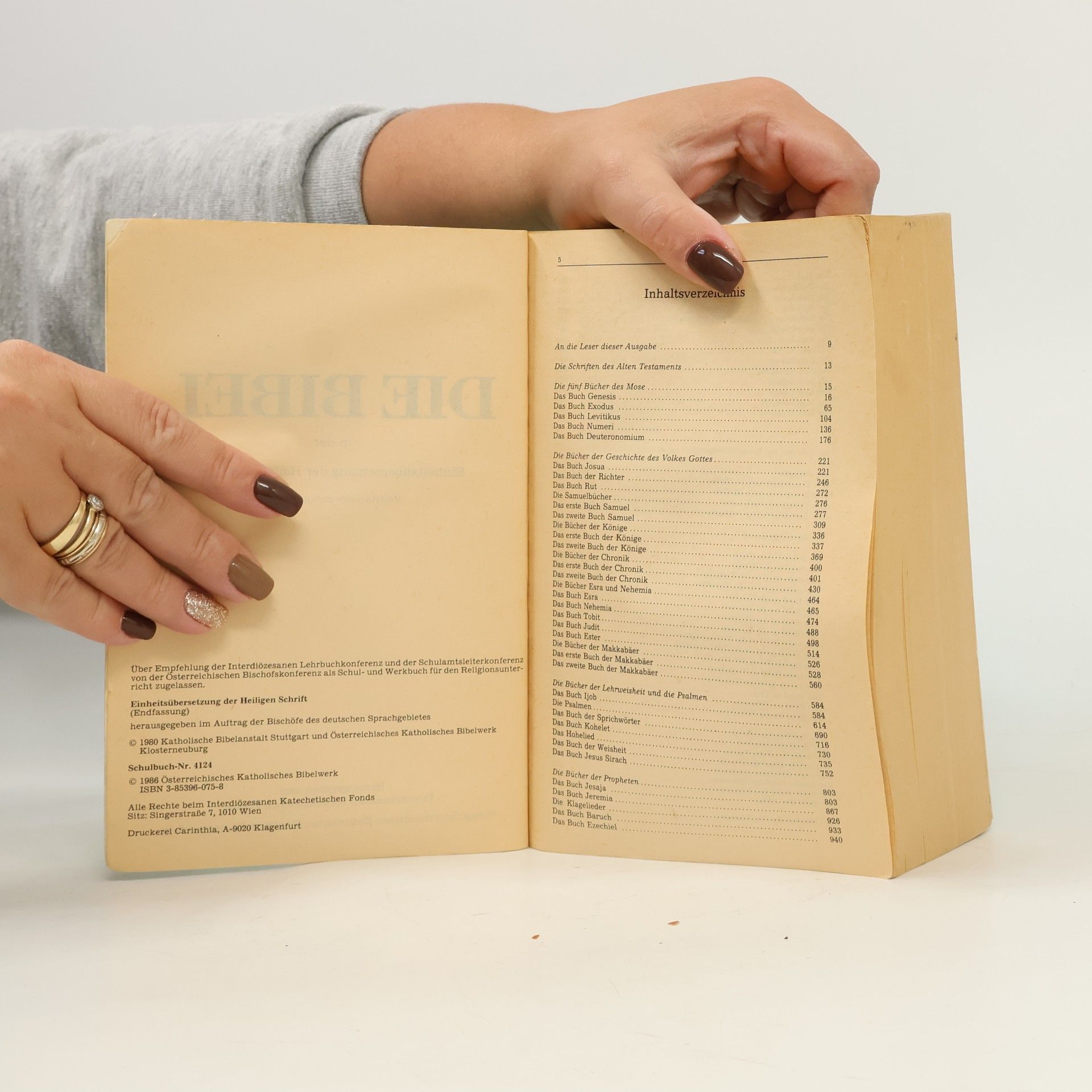 Kolektiv autorů Die Bibel