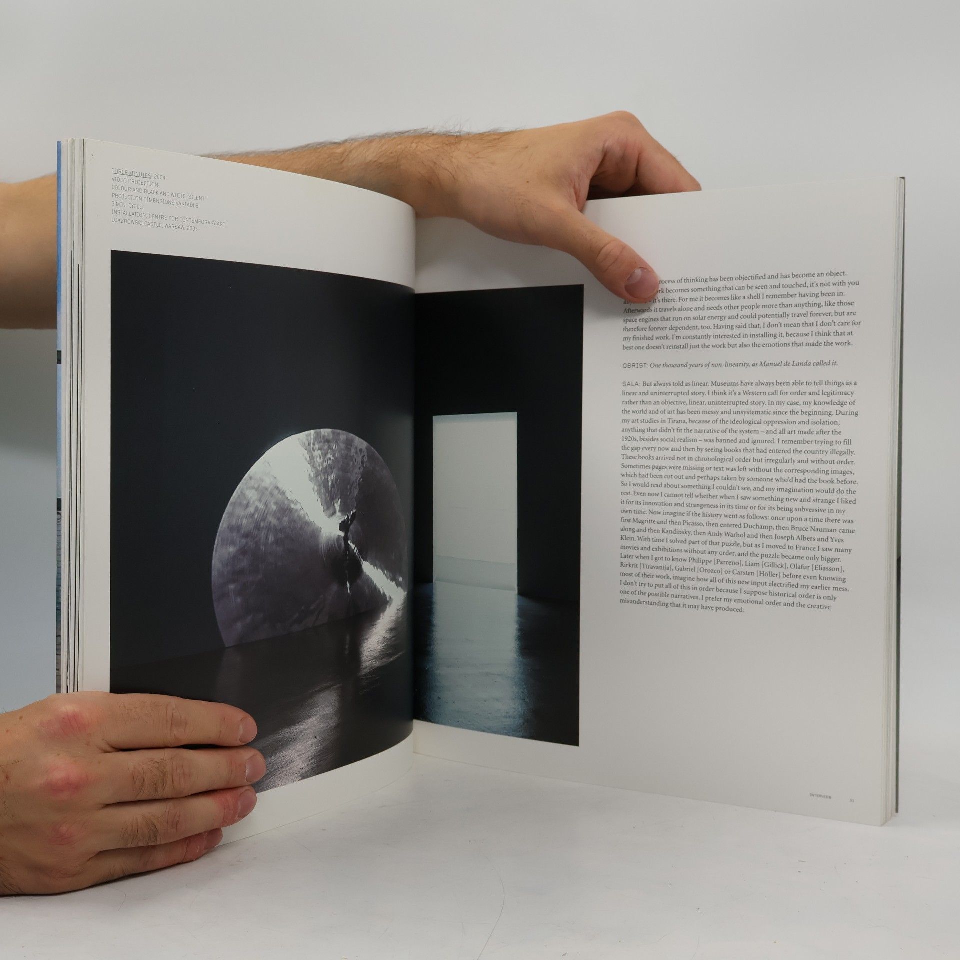 Hans Ulrich Obrist Anri Sala