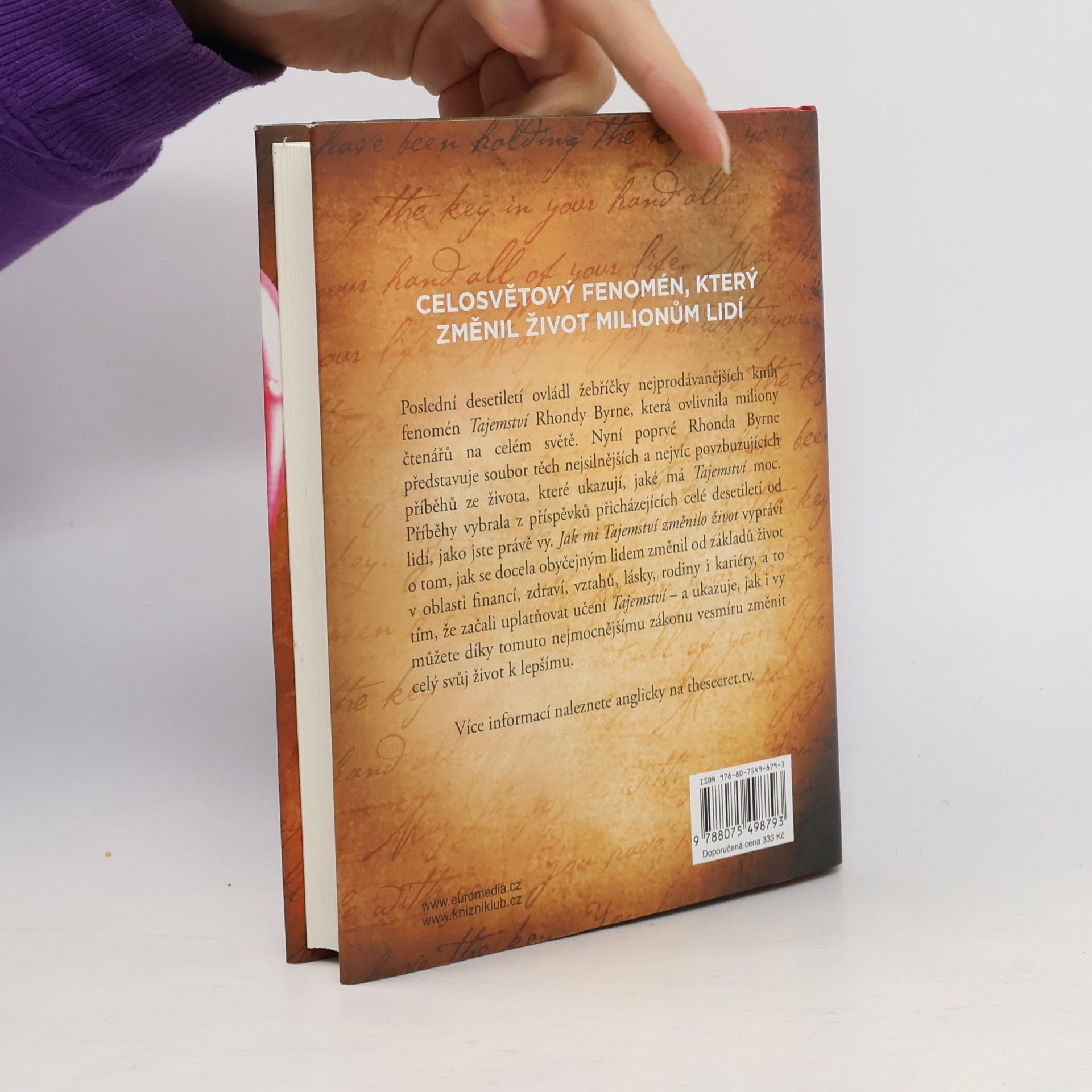 Rhonda Byrne Jak mi Tajemství změnilo život