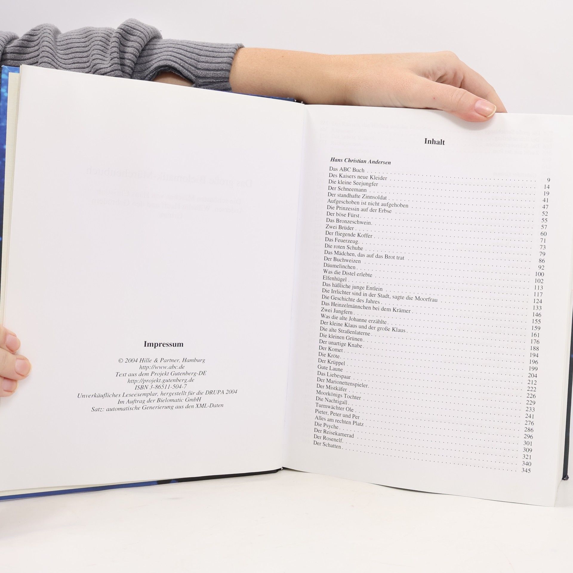 Hans Christian Andersen Das große BielOmatik-Märchenbuch
