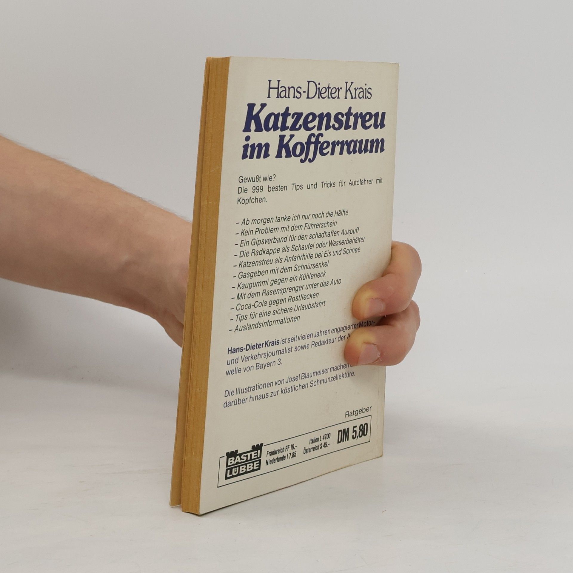 Hans-Dieter Krais Katzenstreu im Kofferraum