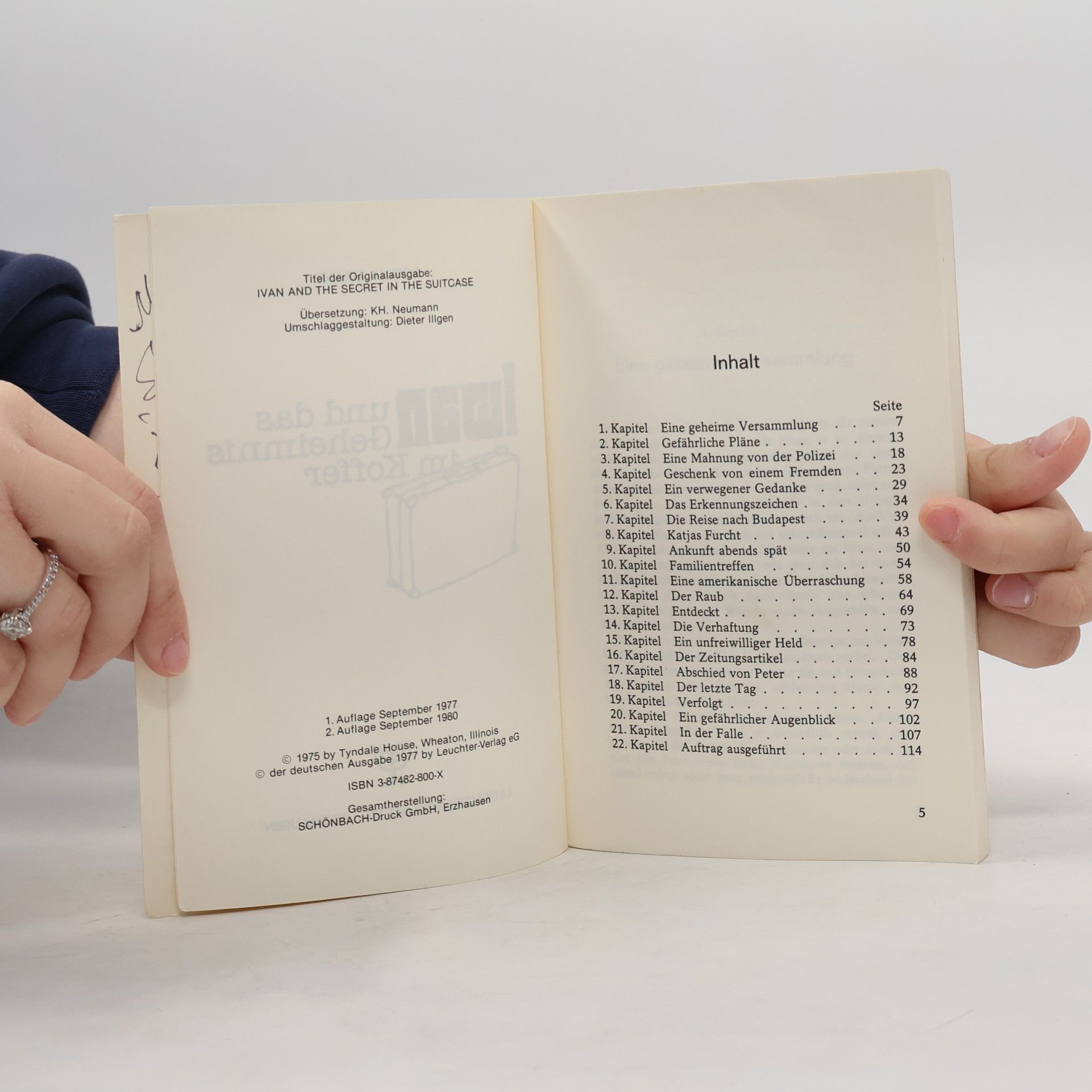 Myrna Grant Iwan und das Geheimnis im Koffer