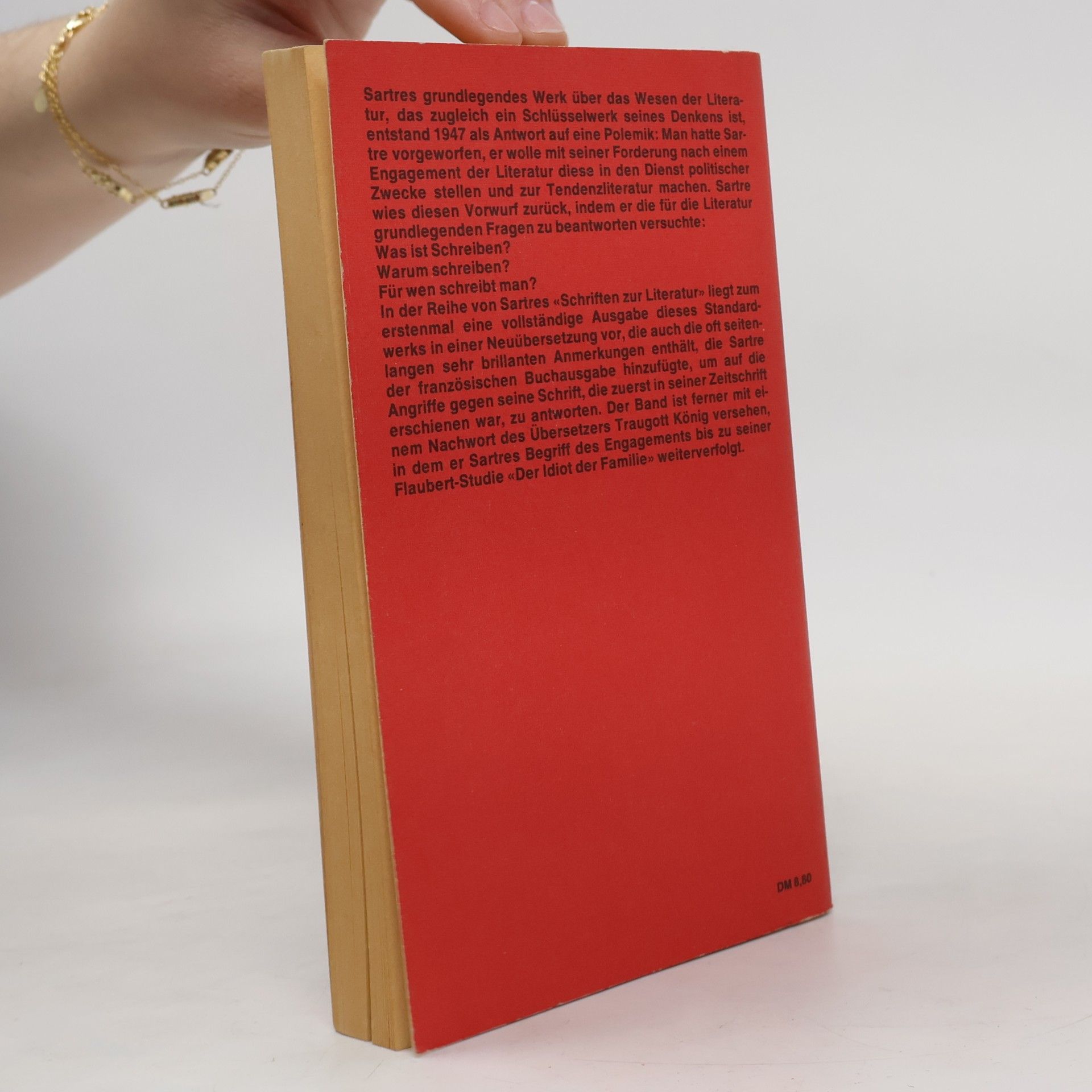 Jean-Paul Sartre Was ist Literatur?