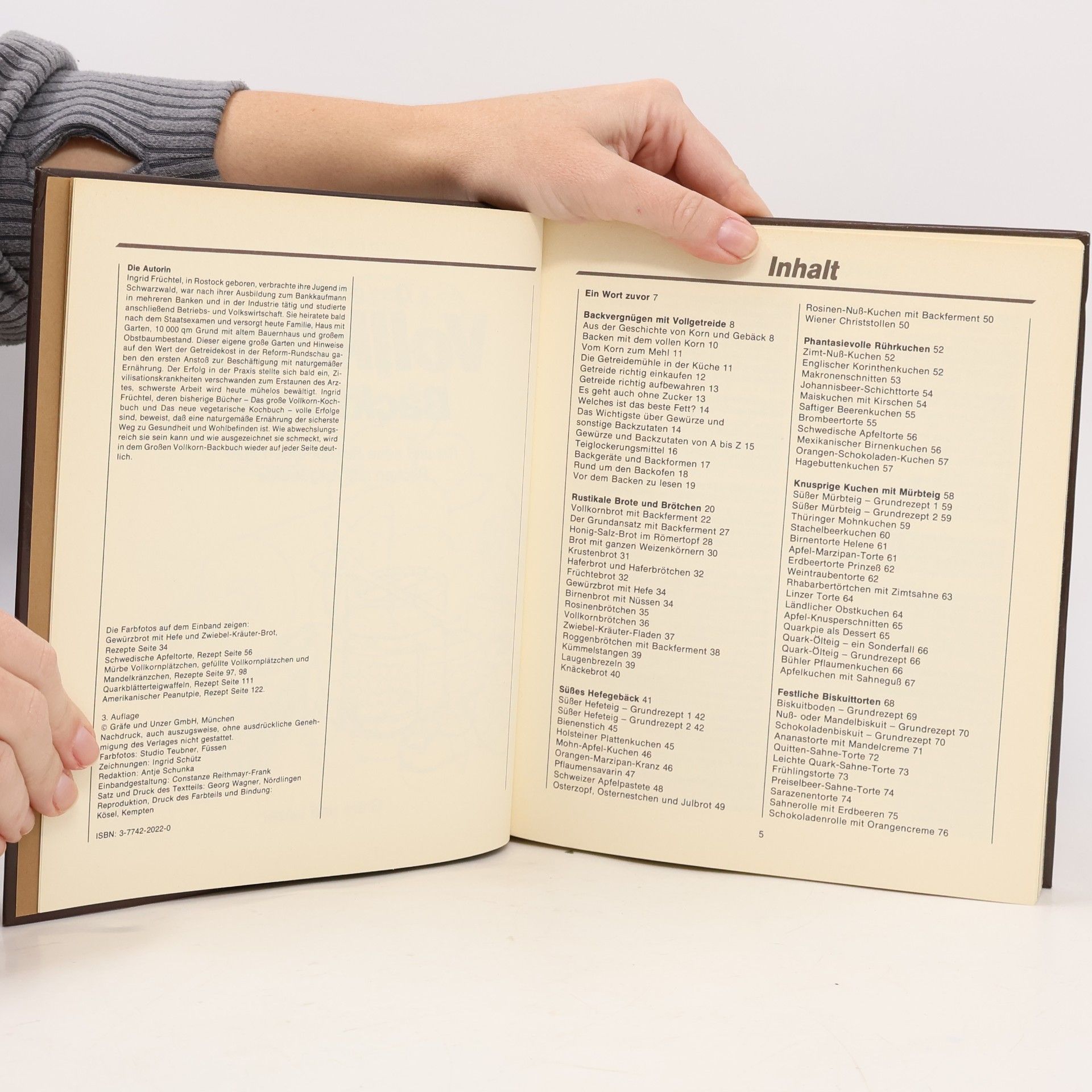 Ingrid Früchtel Das grosse Vollkorn Backbuch