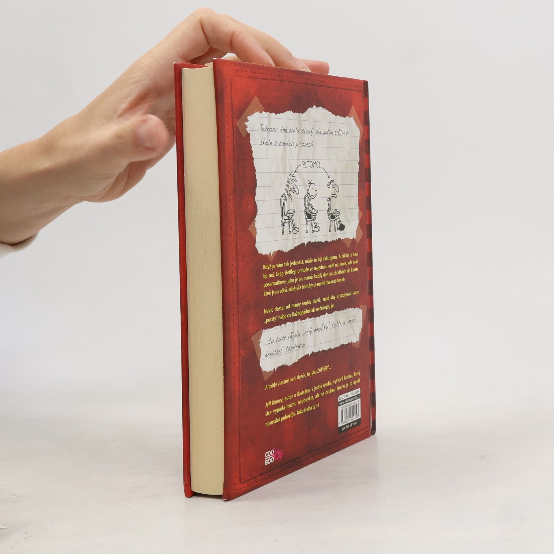 Jeff Kinney Deník malého poseroutky 1