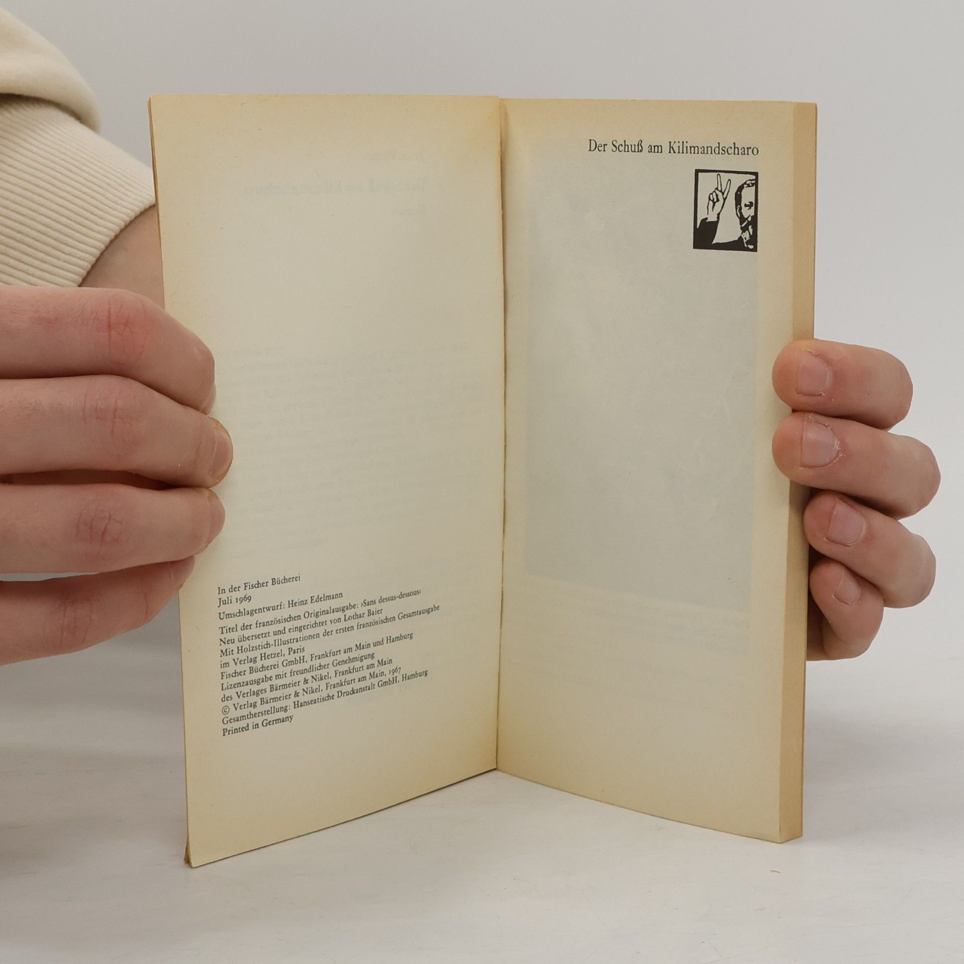 Jules Verne Der Schuß am Kilimandscharo
