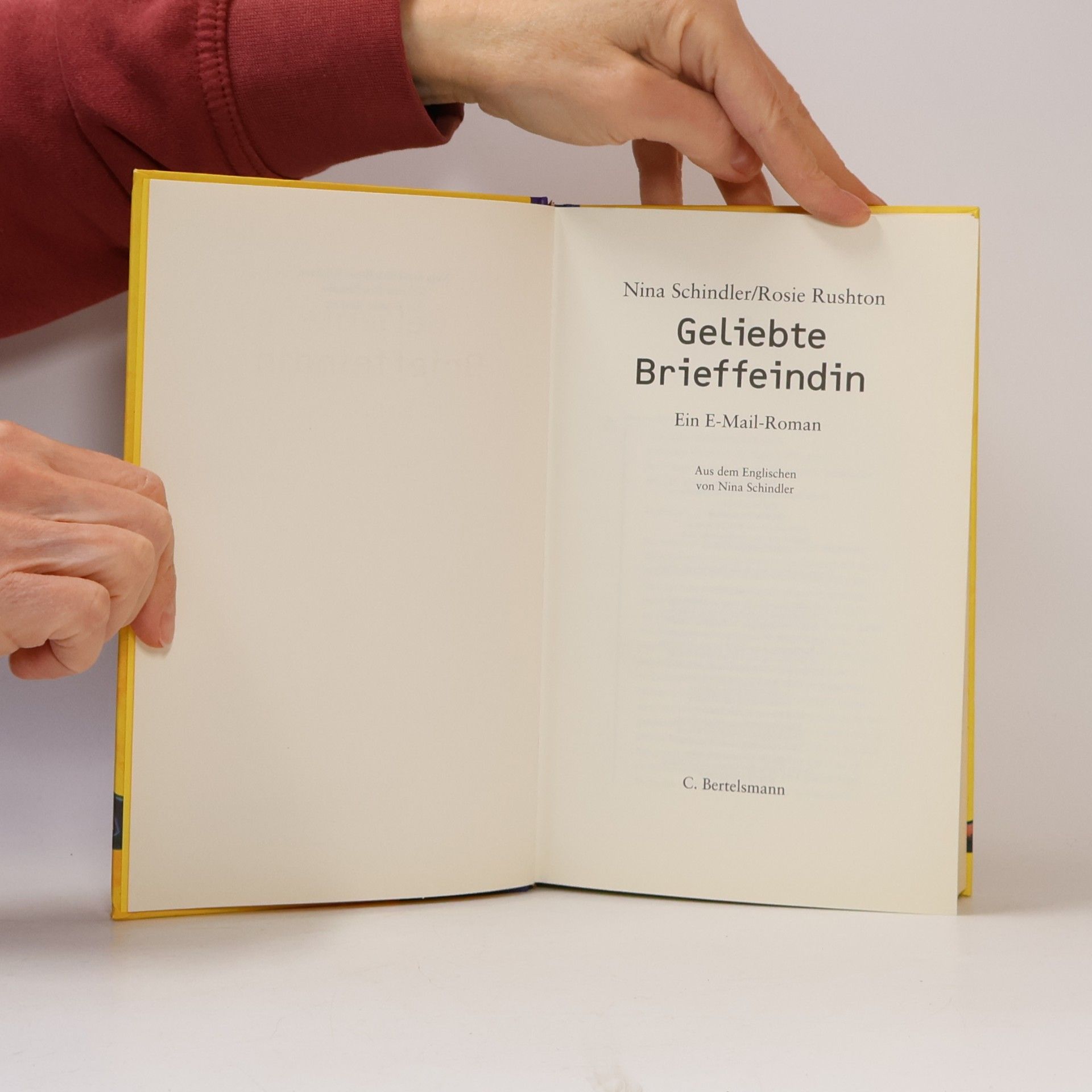 Nina Schindler Geliebte Brieffeindin