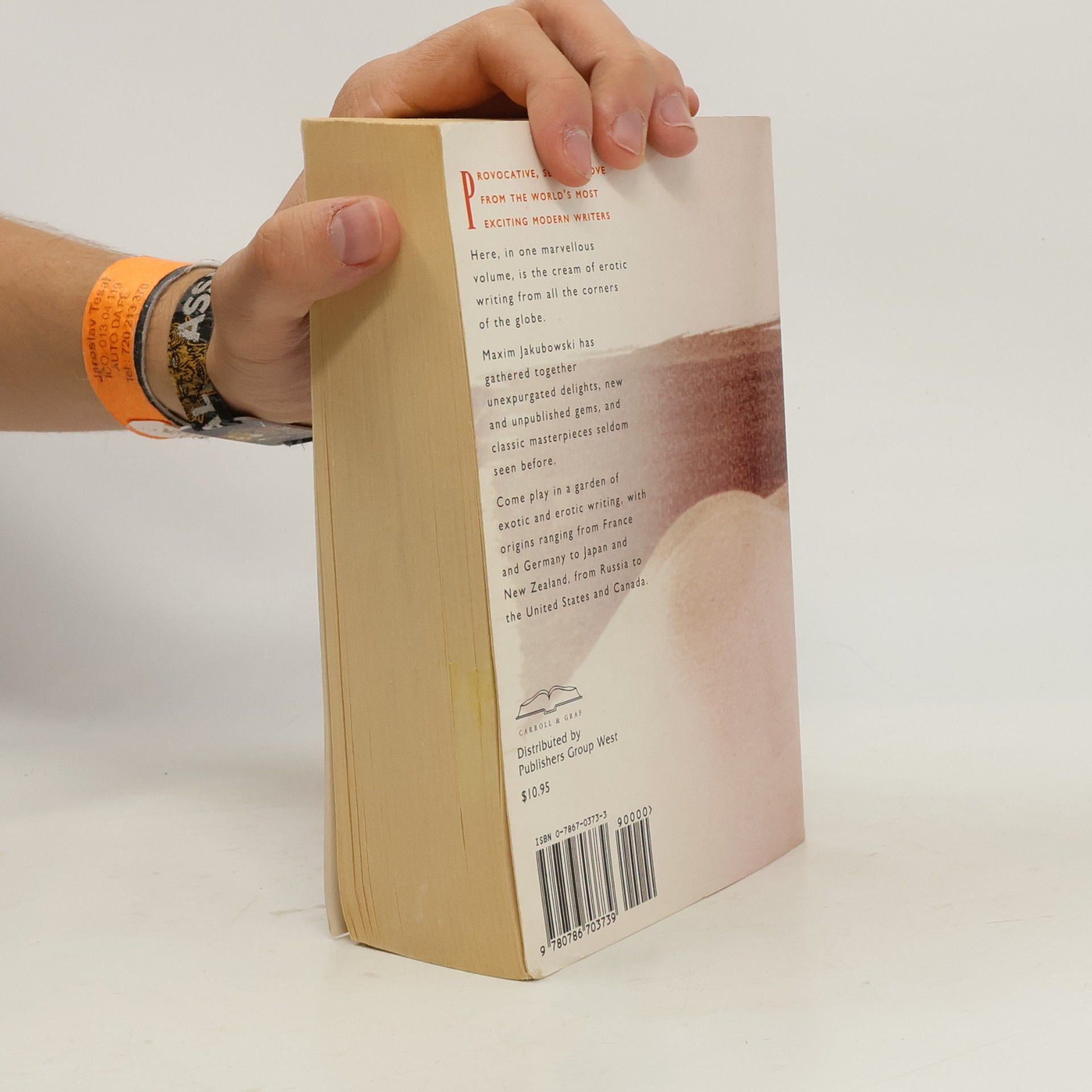 Maxim Jakubowski Mammoth Books: The Mammoth Book of International Erotica